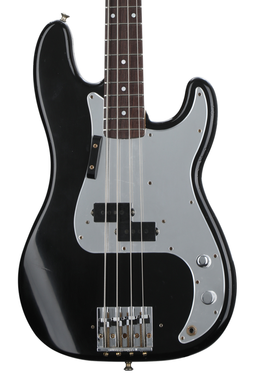 Fender Custom Shop Limited Edition Phil Lynott Precision Bass Guitar -  Black Relic