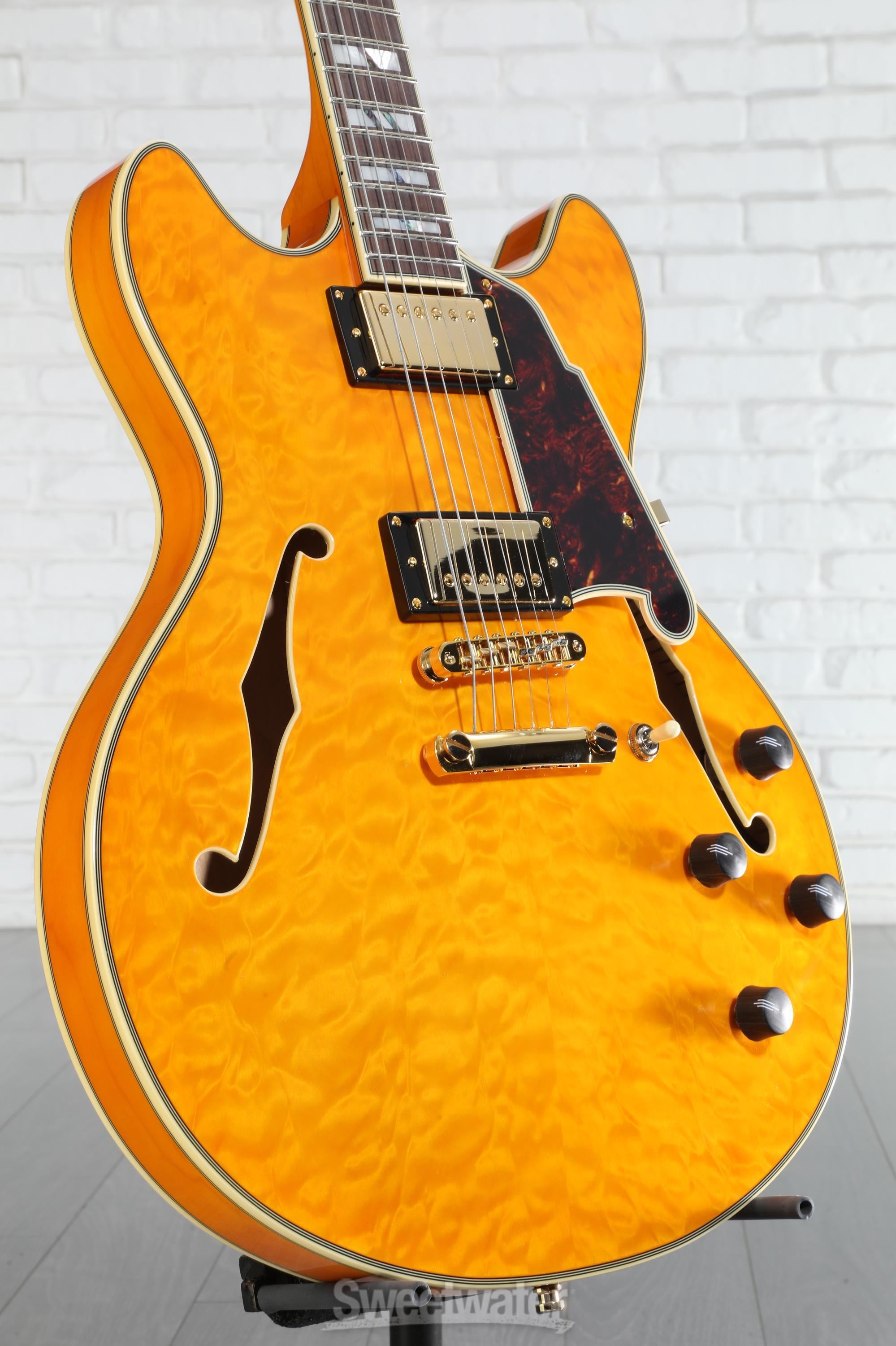 D'Angelico Excel DC XT Semi-hollowbody Electric Guitar - Vintage