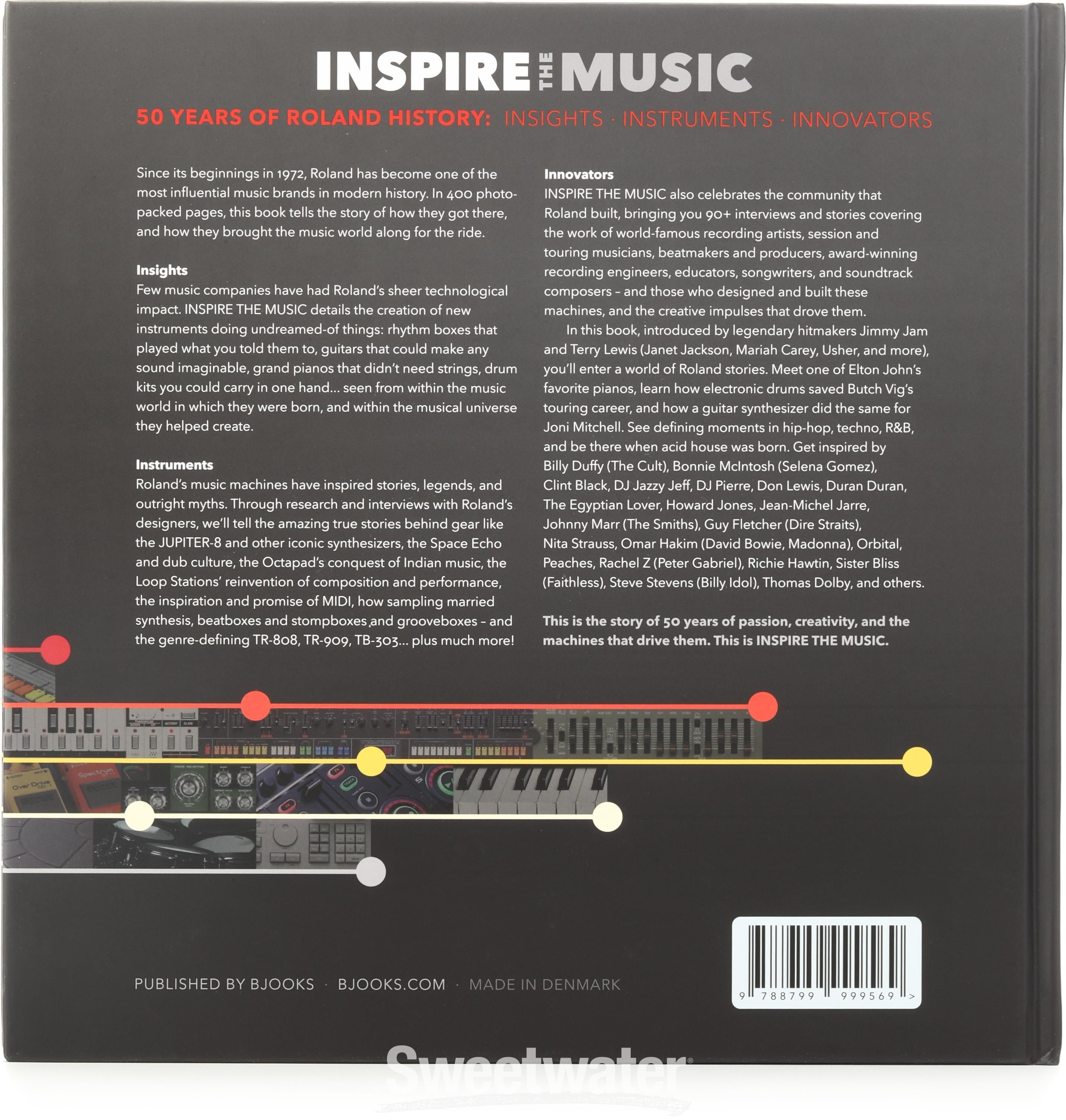 Bjooks Inspire the Music - 50 Years of Roland History Book 