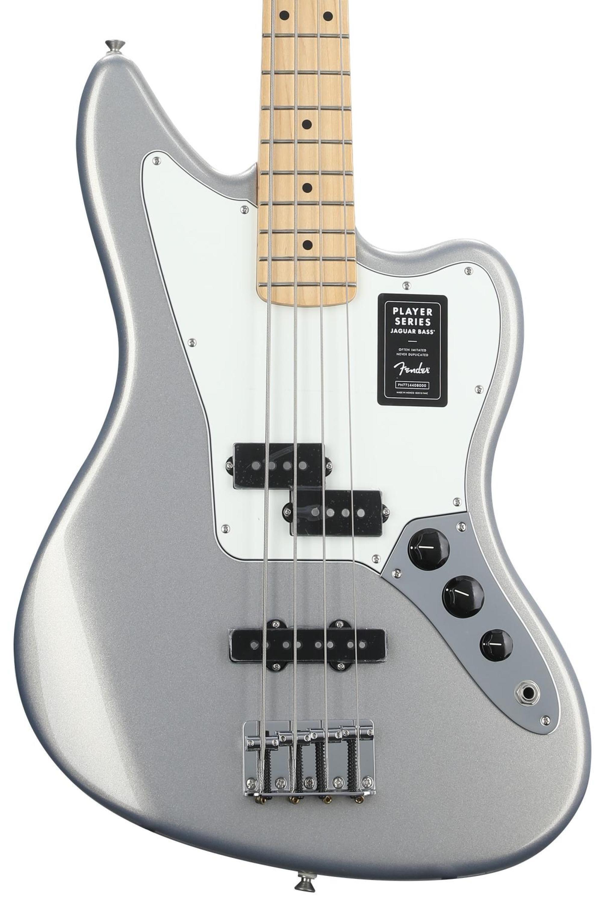 Fender Player Jaguar Bass - Silver