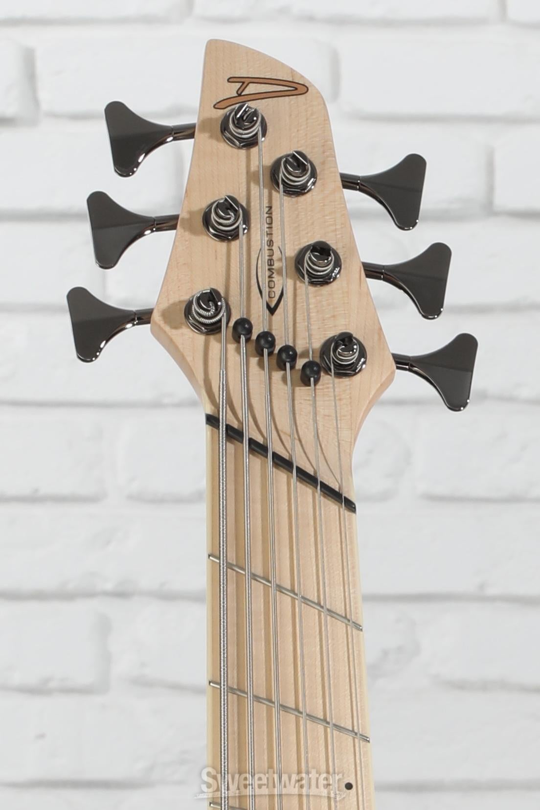 Dingwall Combustion レフティ　6弦エレキベース Dingwall Guitars Combustion 6-string Electric Bass - 2-tone Black