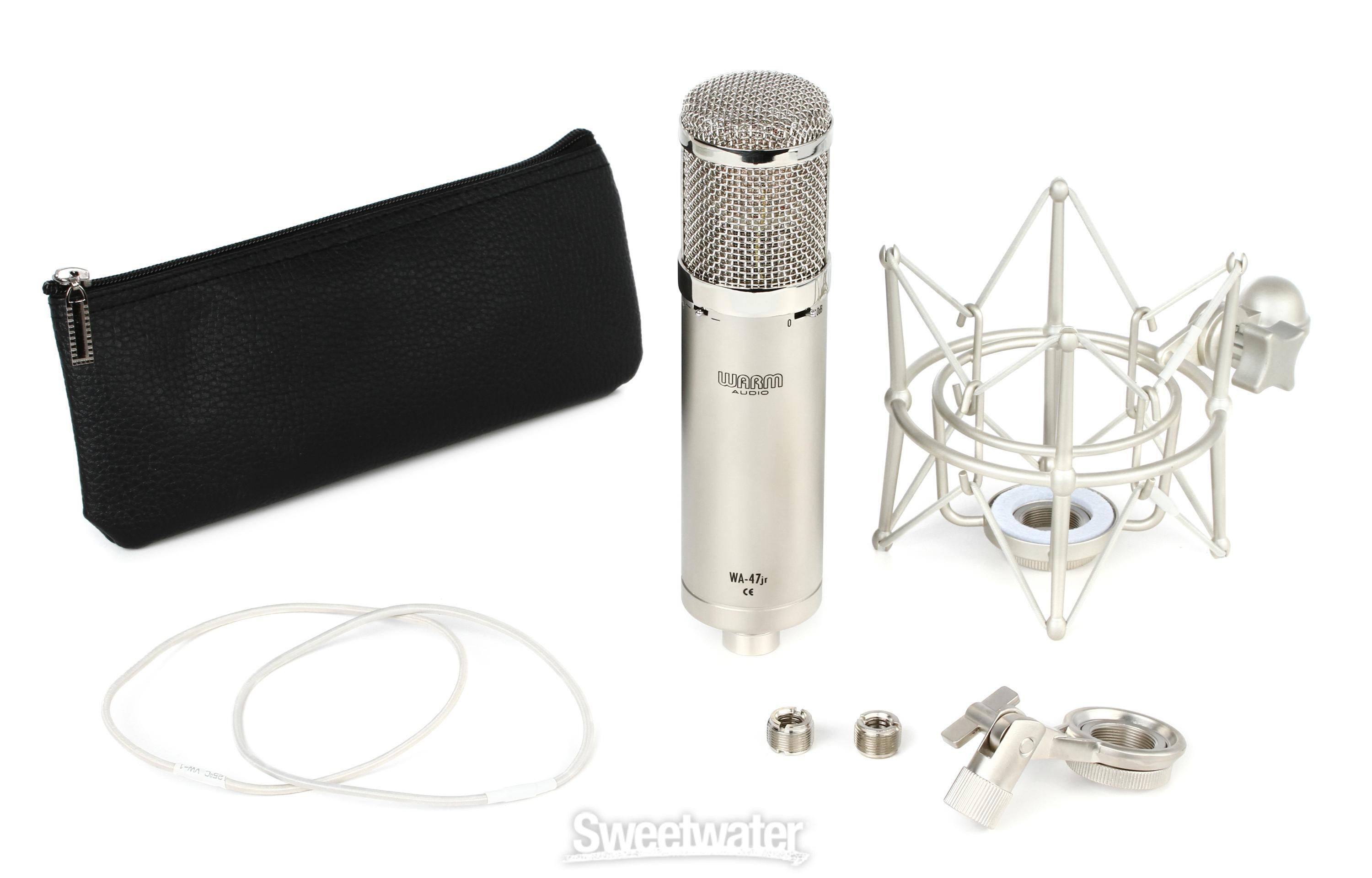 Warm Audio WA-47Jr Large-diaphragm Condenser Microphone - Nickel 