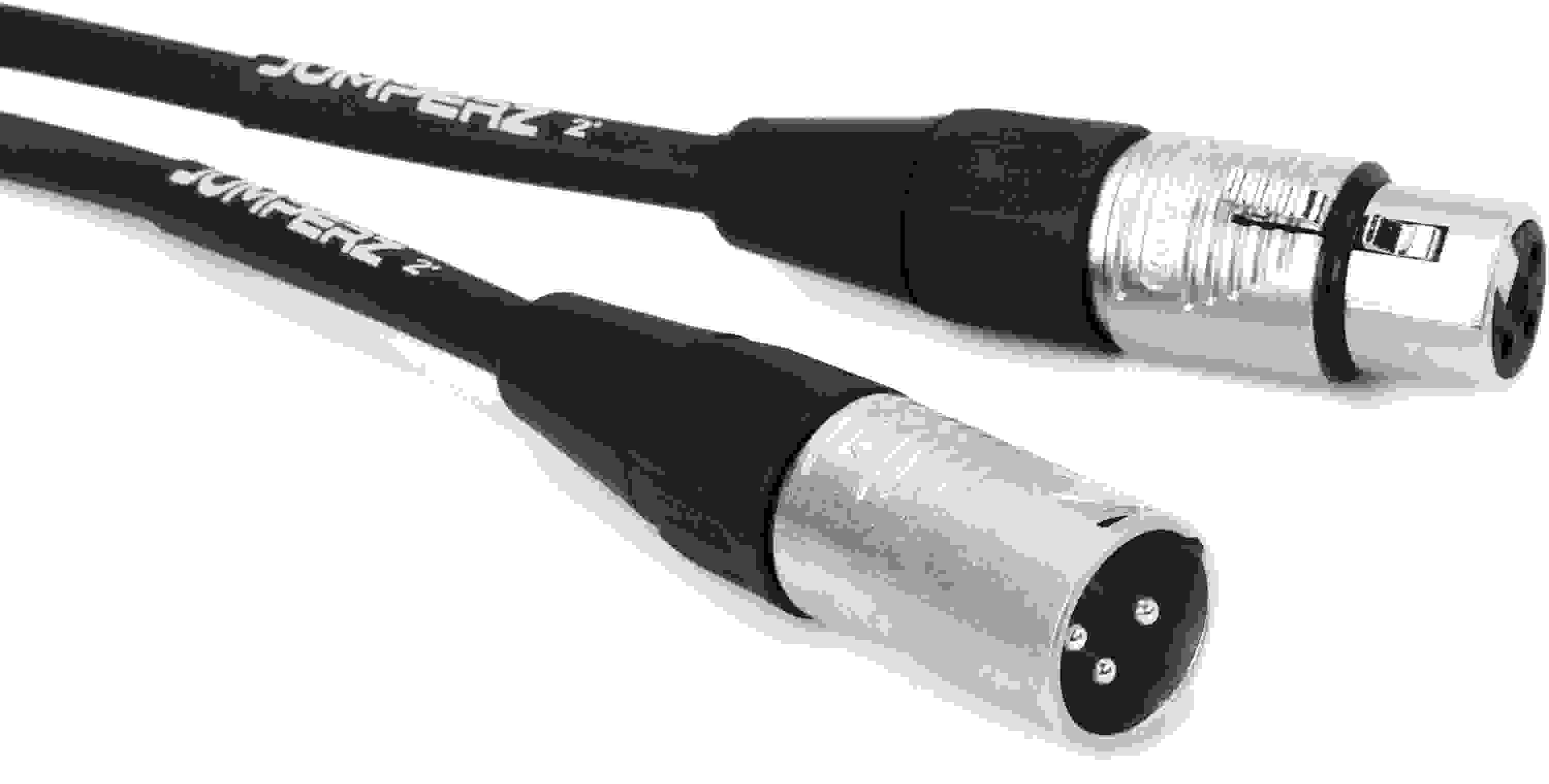 JUMPERZ JBM Blue Line Microphone Cable - 2 foot