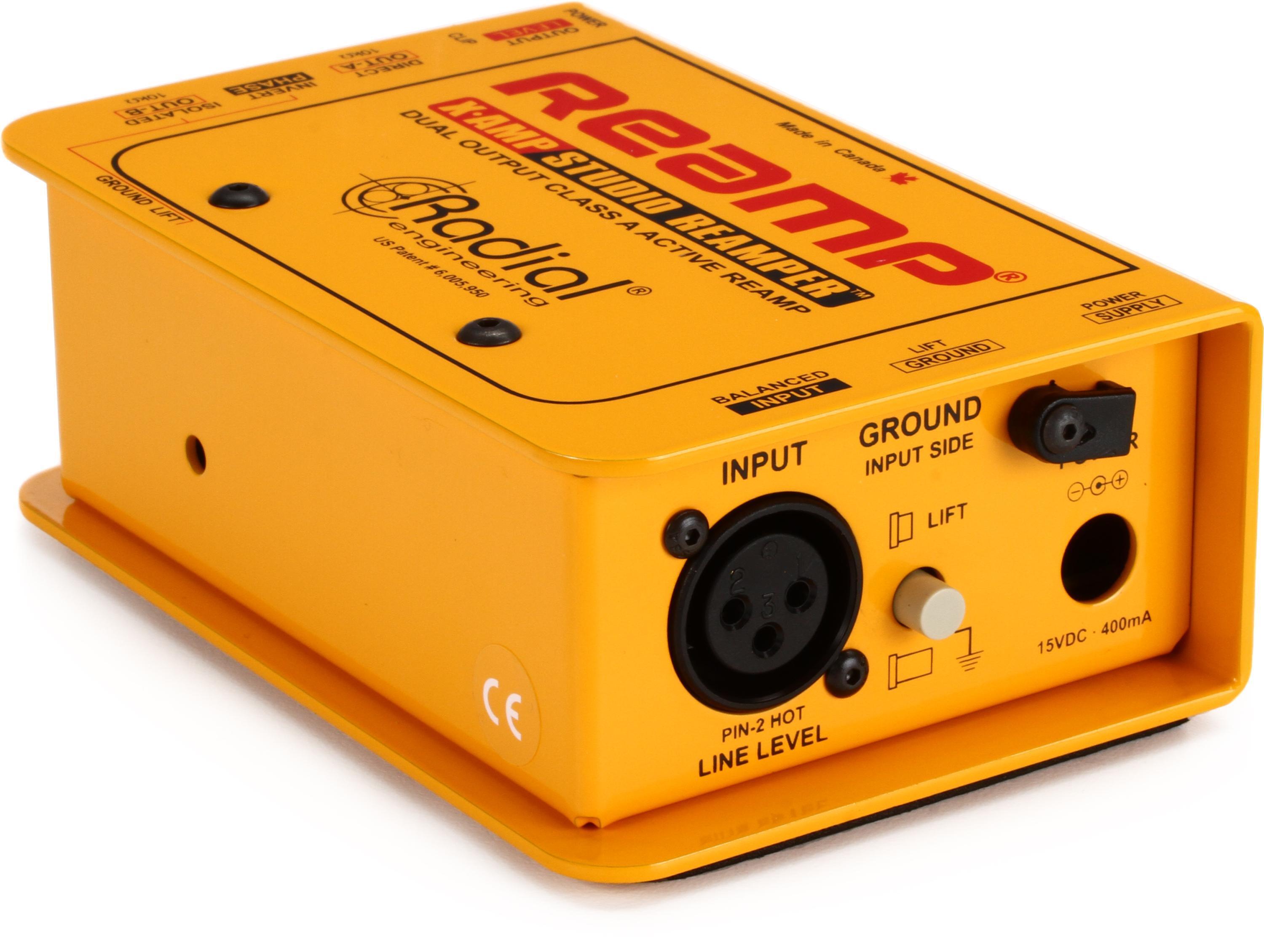 Radial X-Amp 1-in 2-out Active Re-Amping Device