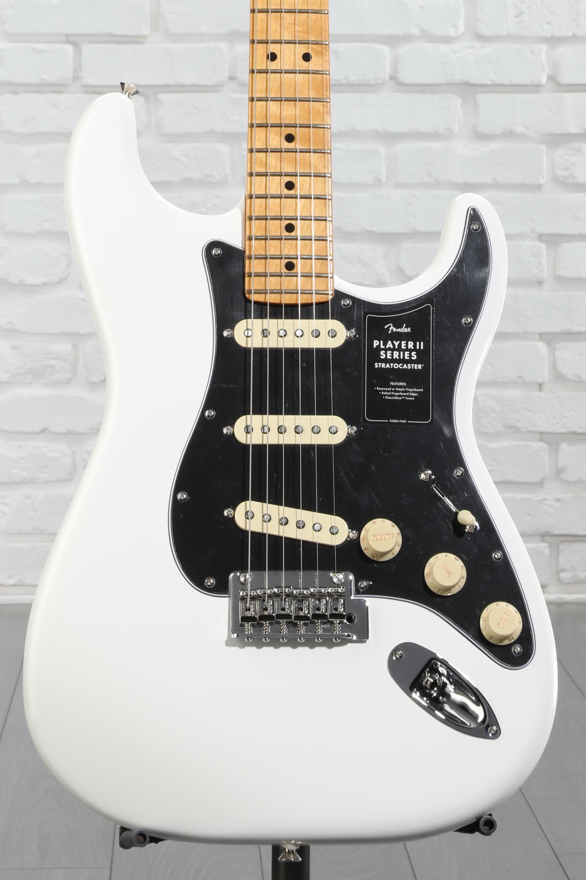Fender Player II Stratocaster Electric Guitar - Polar White
