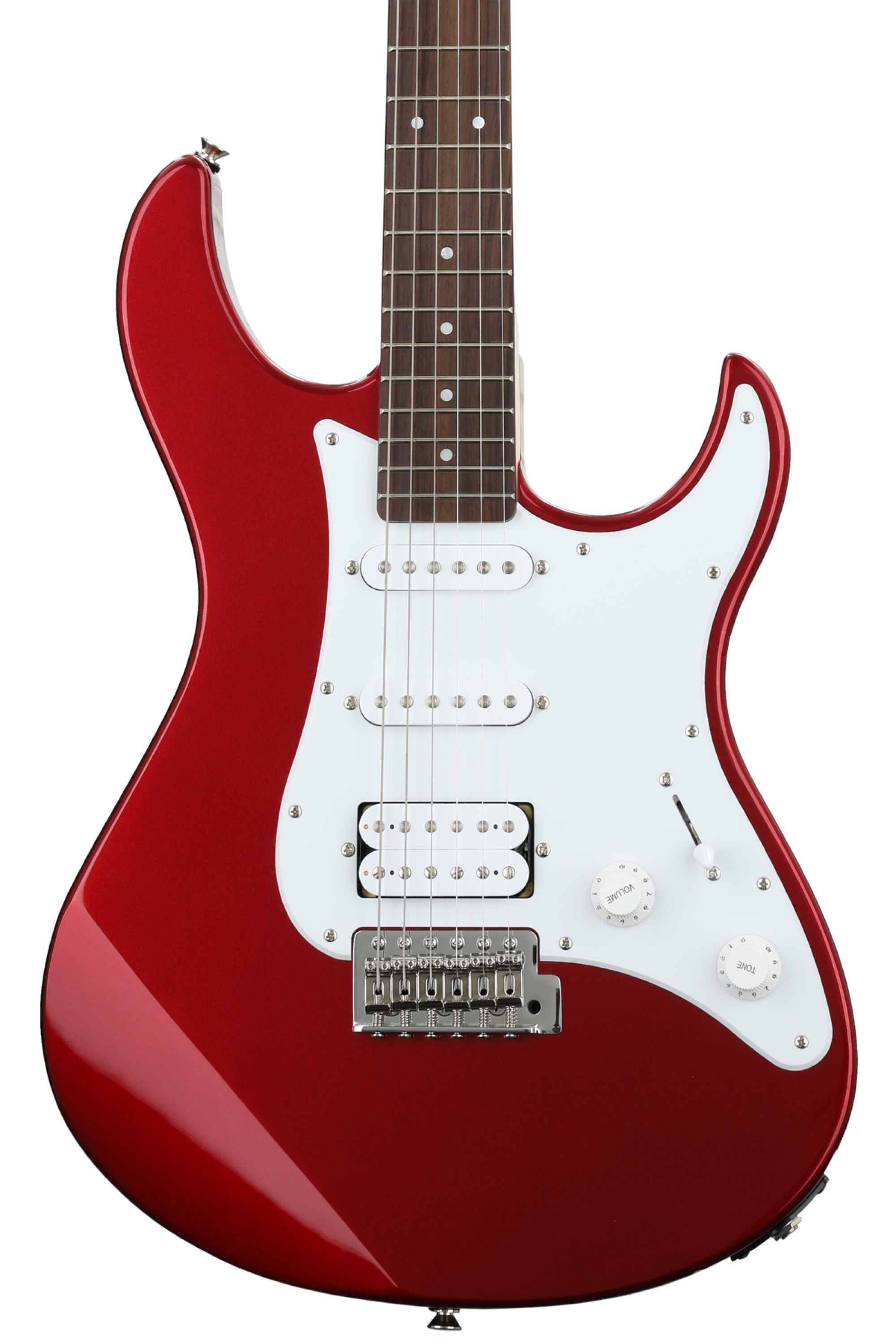 Yamaha PAC112J Pacifica Electric Guitar - Metallic Red | Sweetwater