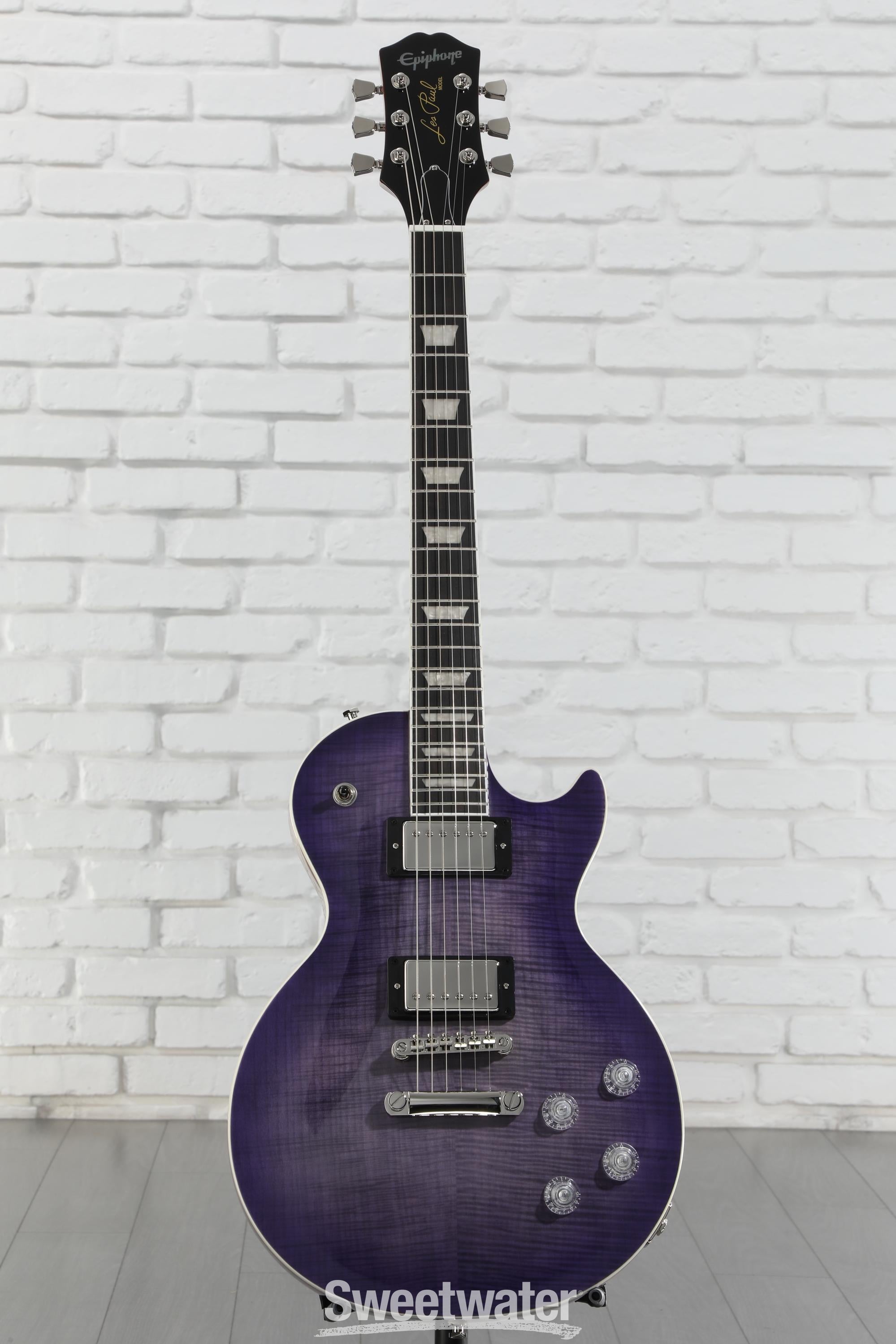 【極美品】Epiphone Les Paul Standard Purple epiphone-les-paul-modern-