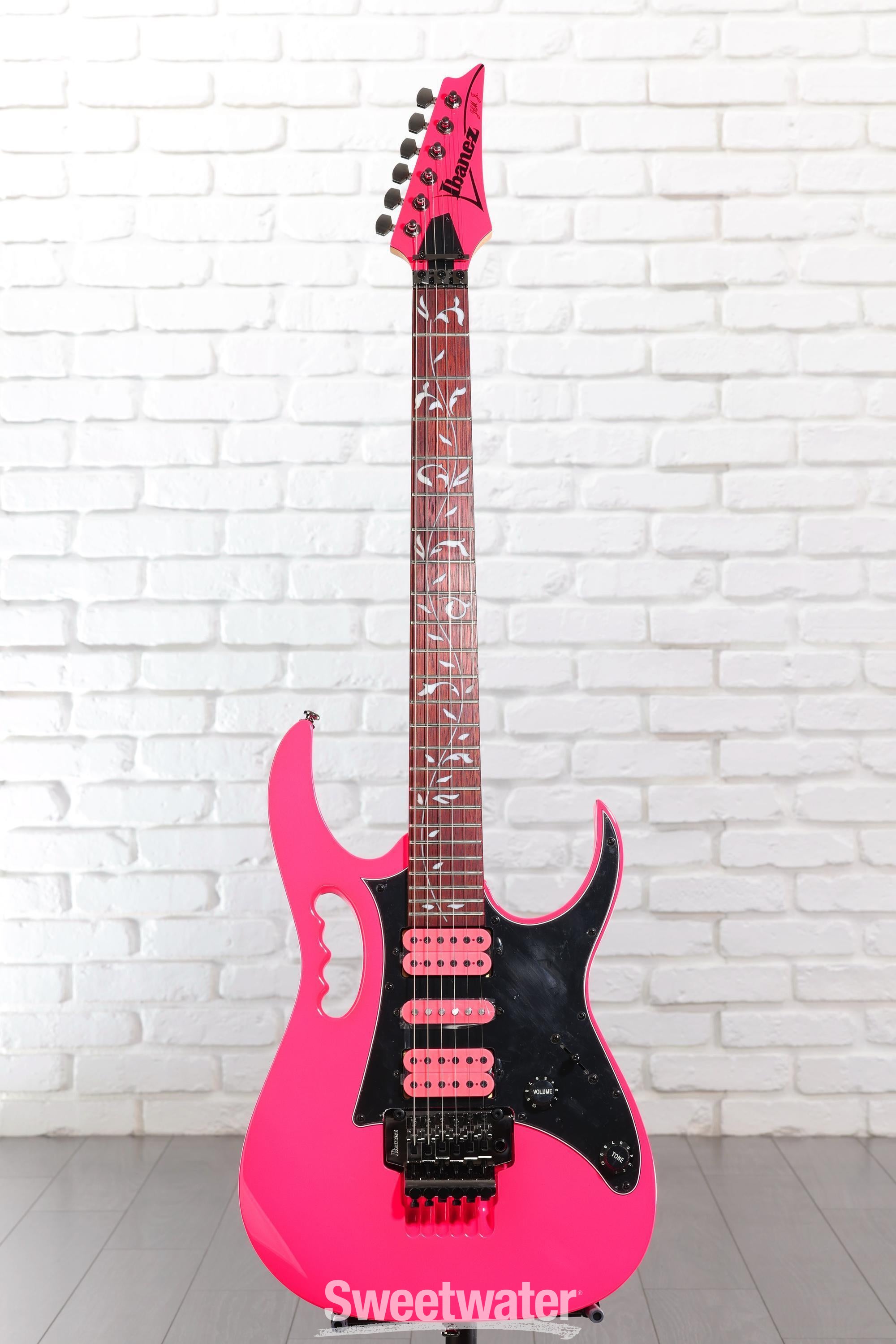 Ibanez Steve Vai Signature JEMJRSP - Pink | Sweetwater