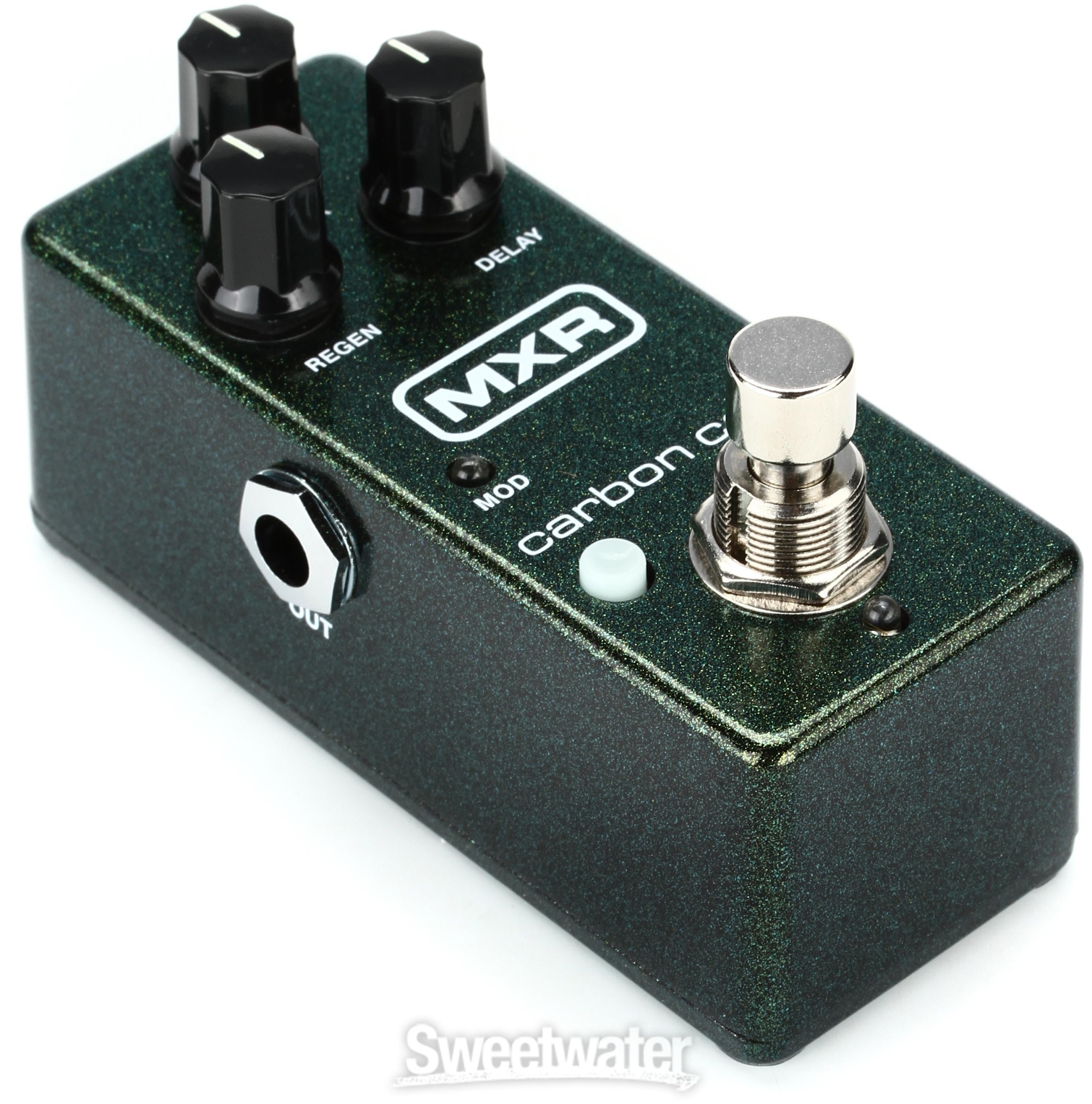 MXR M299 Carbon Copy Mini Analog Delay Pedal Reviews | Sweetwater