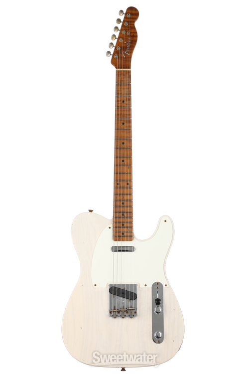 ギター RY Guitar Custom Telecaster White Blonde Fender Custom Shop 1957 Telecaster, Journeyman Relic, Aged White