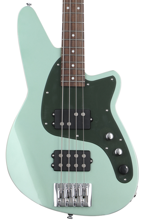 Reverend Mercalli 4 Bass Guitar - Metallic Alpine | Sweetwater