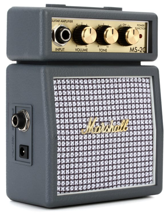 Marshall Mini Ampli Marshall MS2 2 Watts