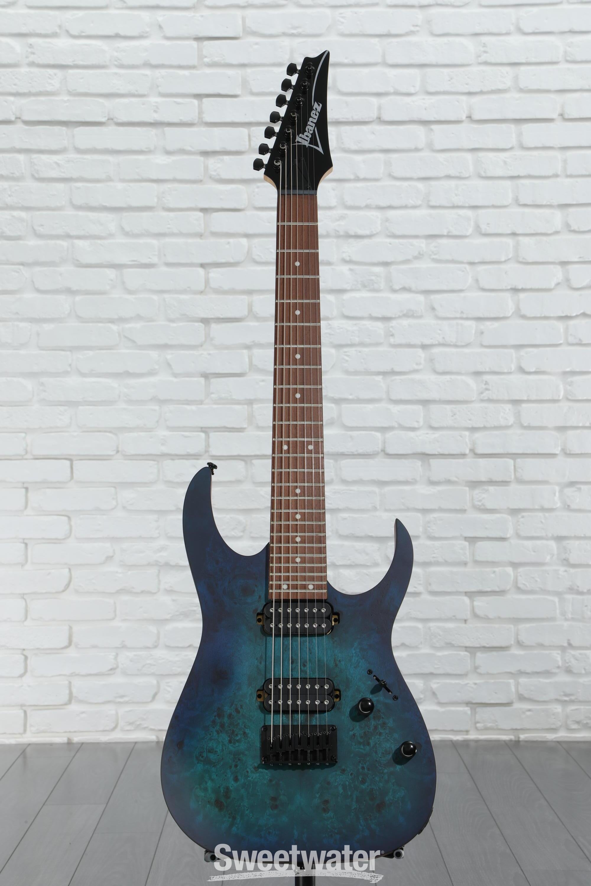 Ibanez RG7421PB Electric Guitar - Sapphire Blue Flat