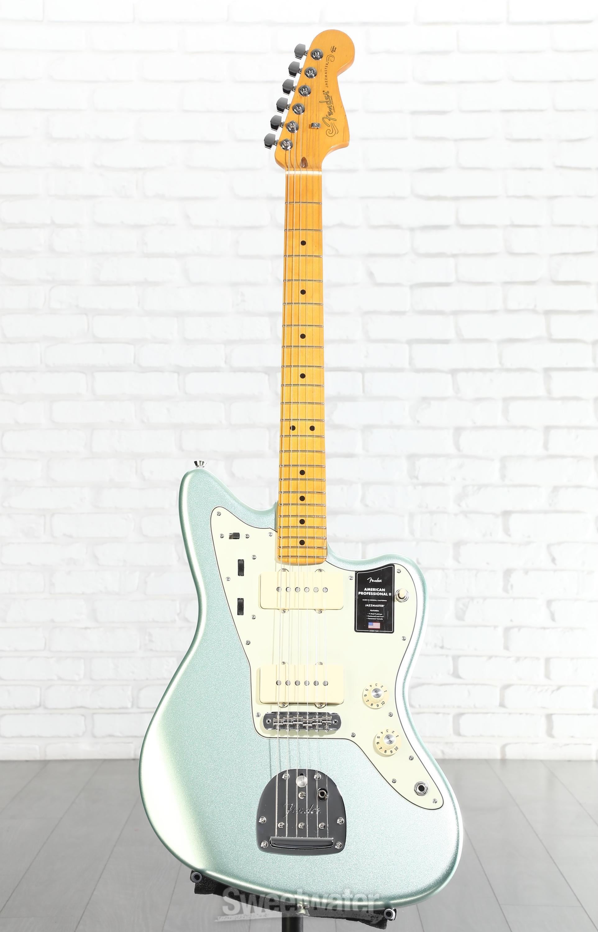 fender USA ジャズマスター mystic surf green Fender American Professional II Jazzmaster - Mystic Surf Green