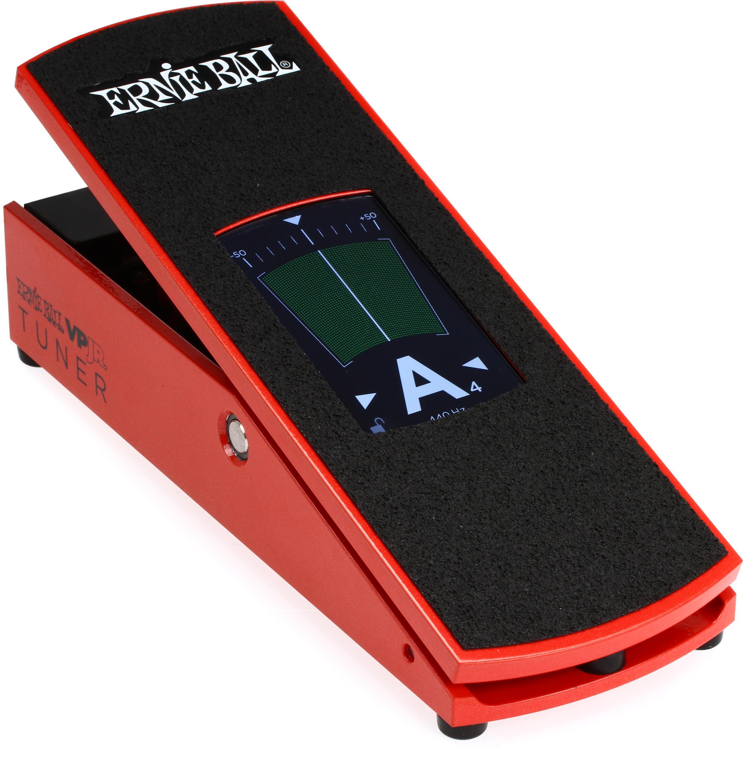Ernie Ball VPJR Tuner / Volume Pedal - Red | Sweetwater