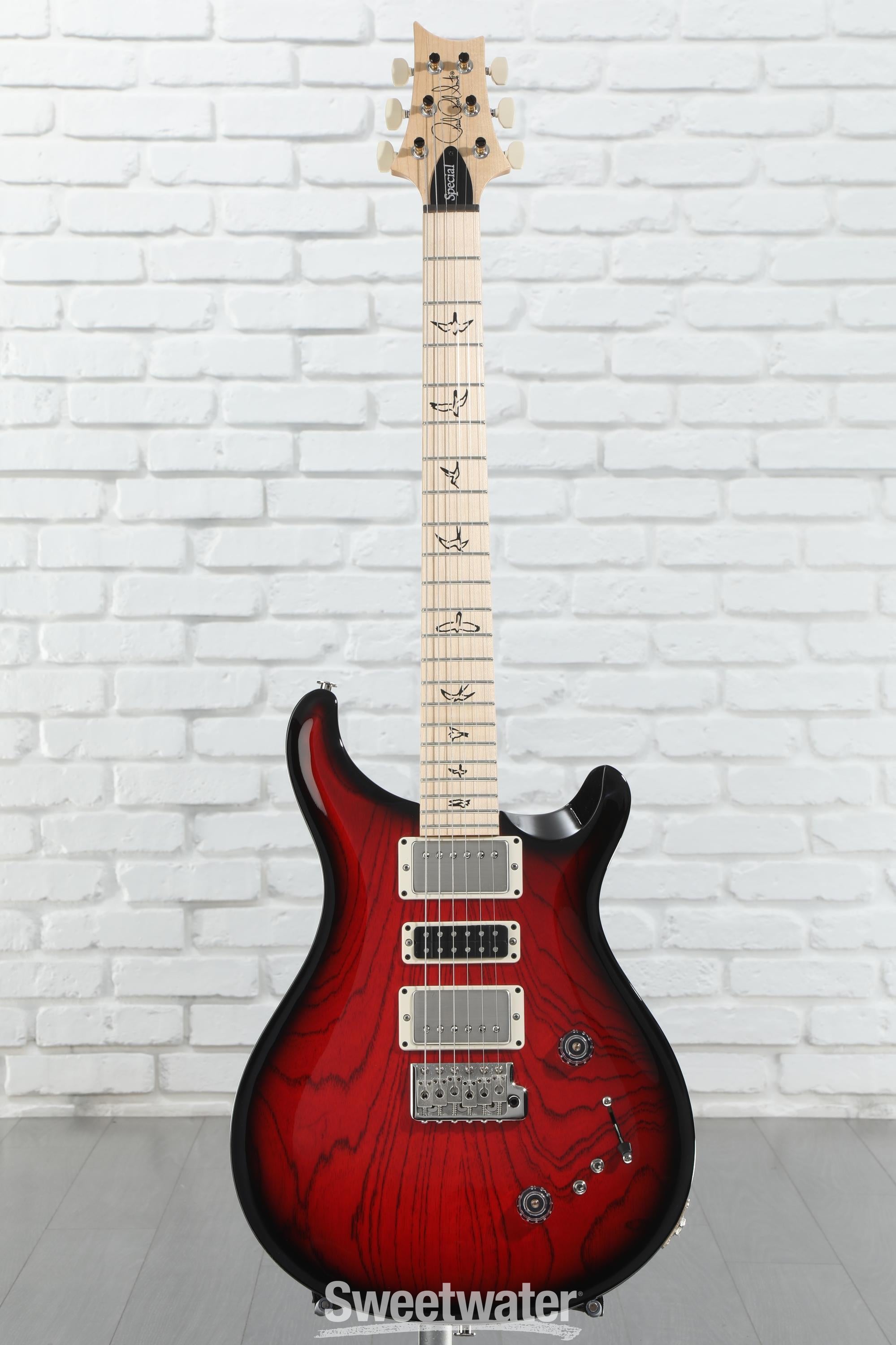 PRS Swamp Ash Special Electric Guitar - Scarlet Smokeburst