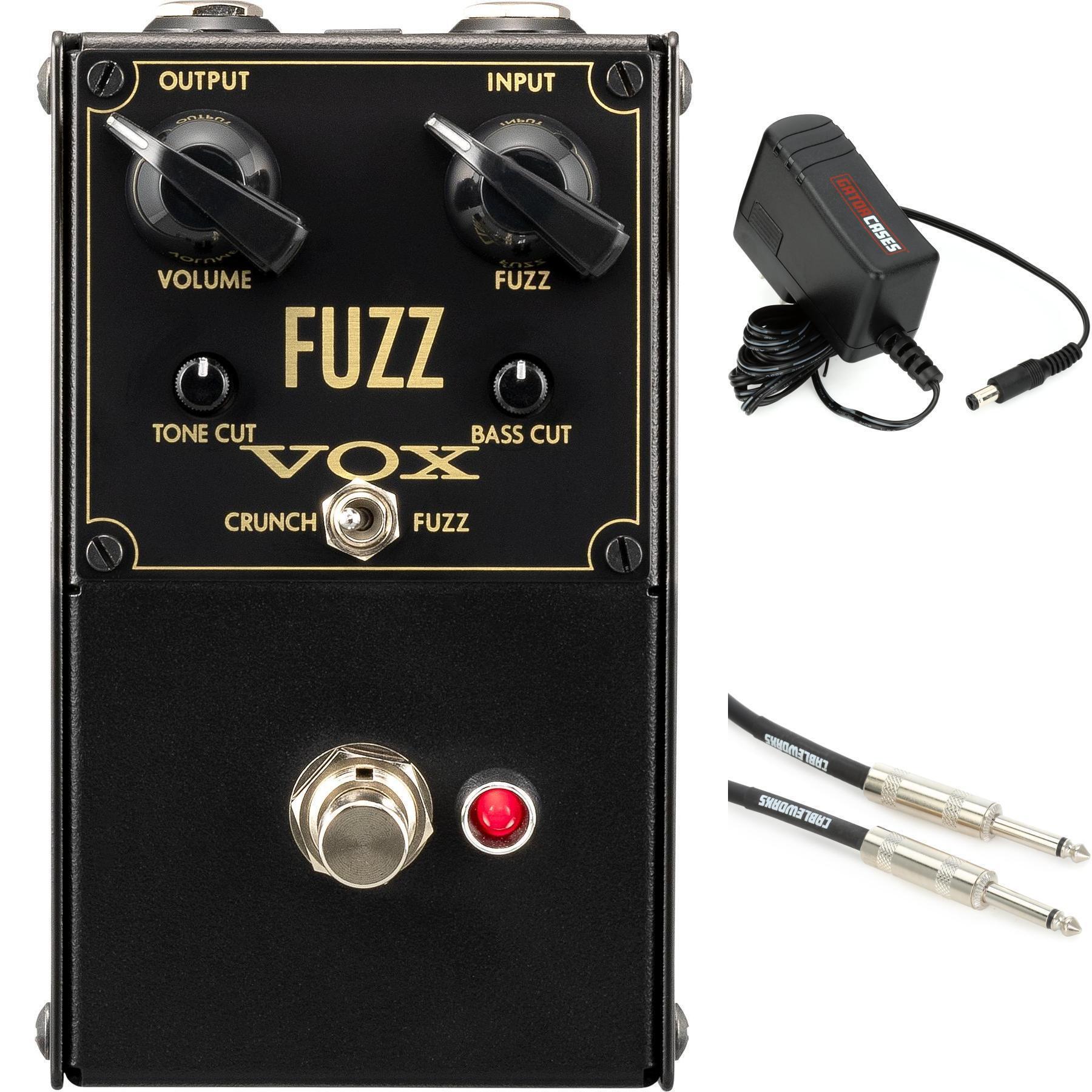Vox VFZ-1 Fuzz Pedal with Power Supply and Cable | Sweetwater