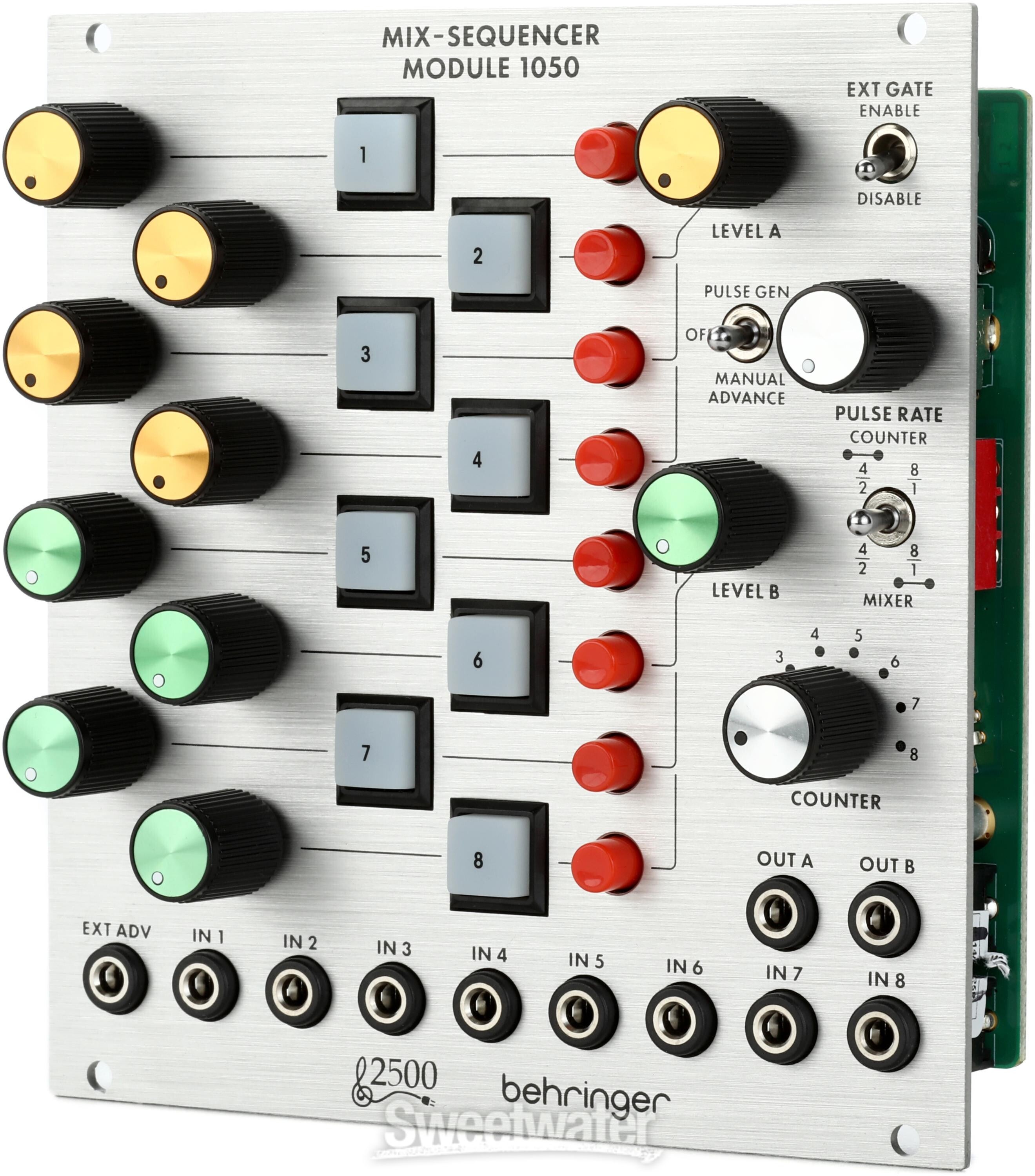 Behringer 1050 Mix-Sequencer Eurorack Module | Sweetwater