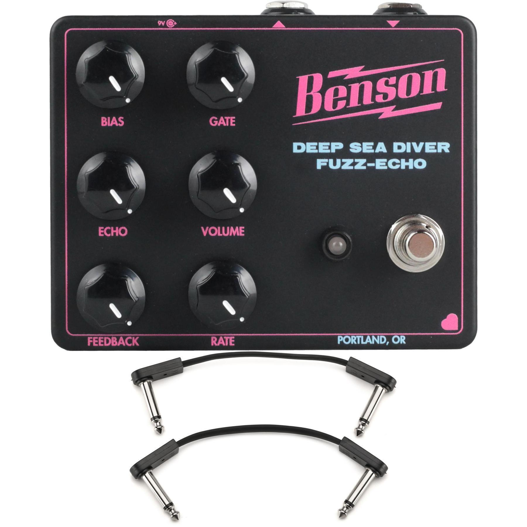 【ほぼ未使用】Benson DEEP SEA DIVER FUZZ-ECHO Deep Sea Diver Fuzz-Echo — BENSON AMPS
