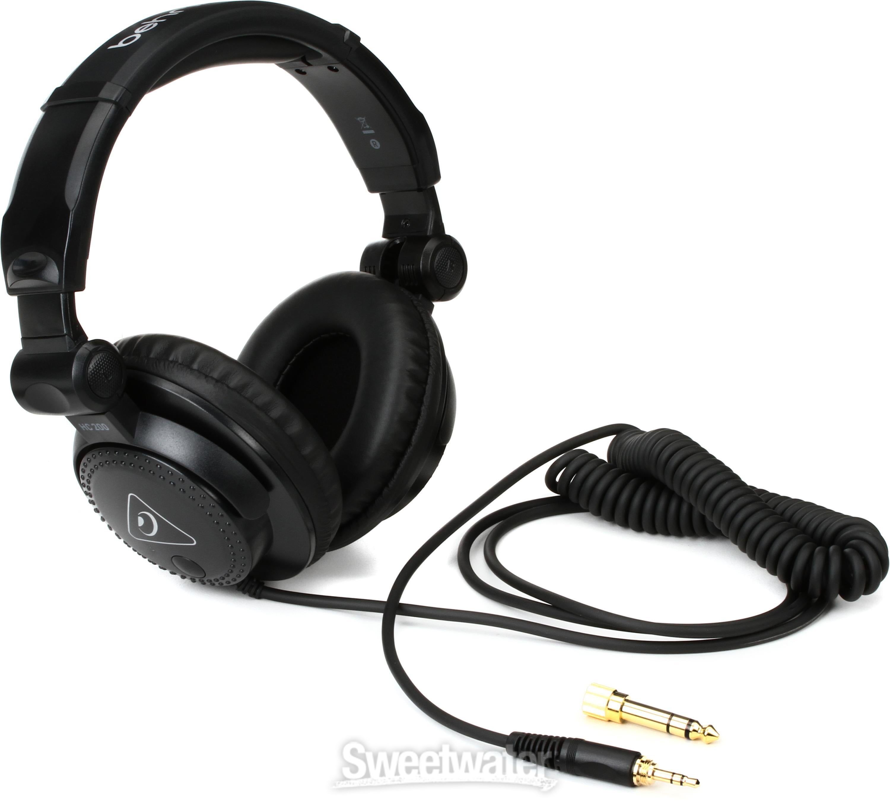 Behringer HC200 Closed back DJ Headphones Sweetwater