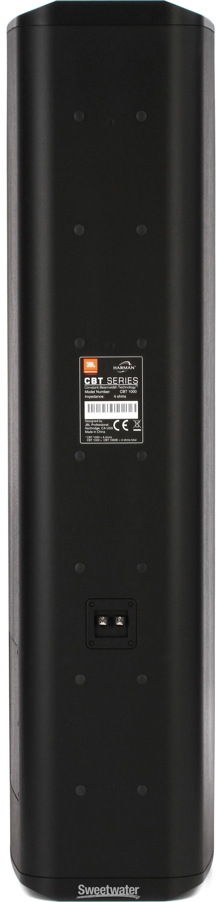 JBL CBT 1000 Adjustable Coverage Column Installation Speaker