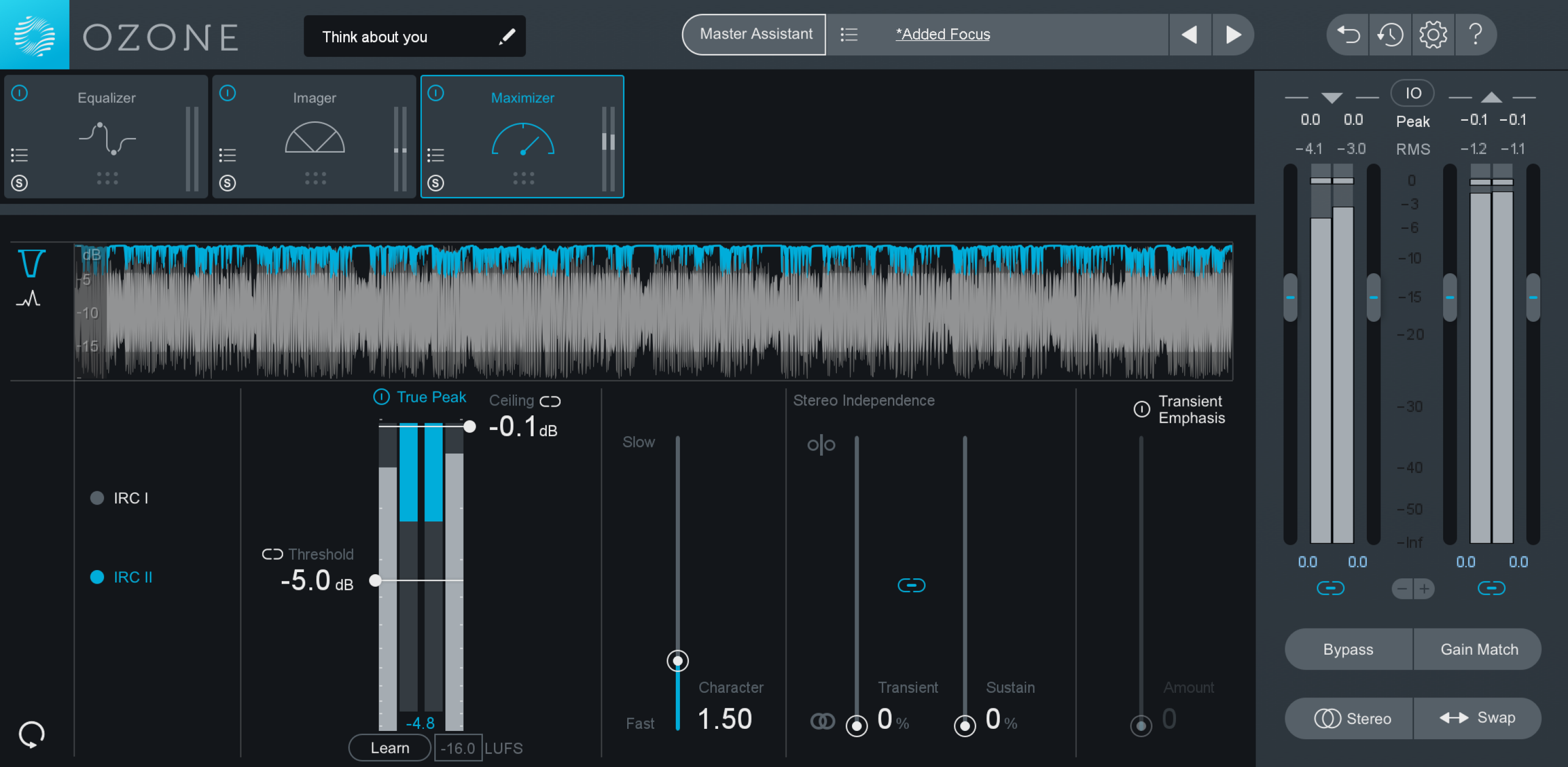 iZotope Ozone Elements Mastering Suite