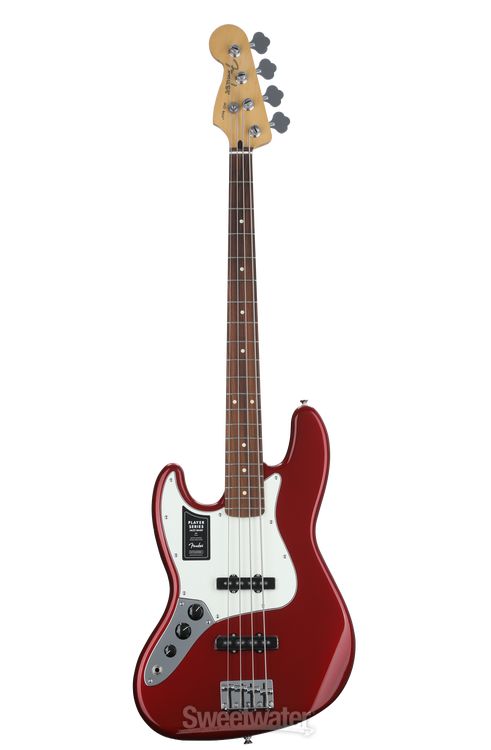 Fender Player Jazz Bass レフティ Fender Player Left-handed Jazz Bass - Candy Apple Red with Pau