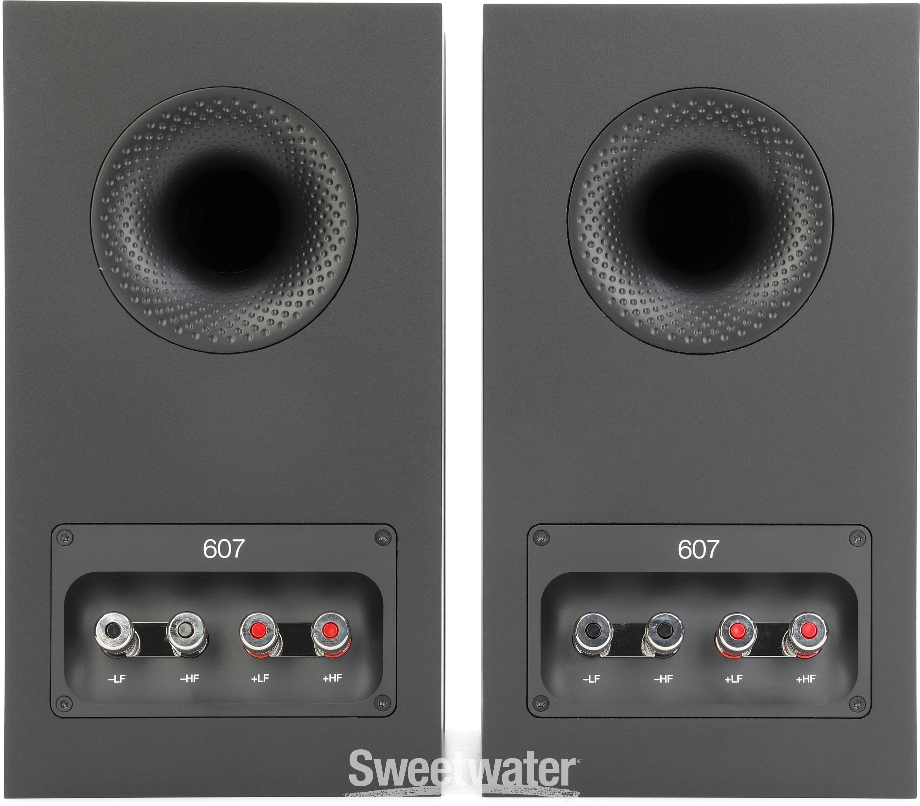 Bowers & Wilkins 607 S3 Passive Bookshelf Speaker - Matte Black