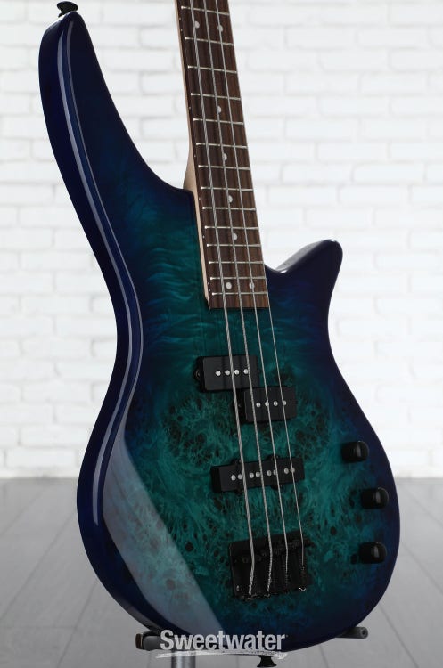 Jackson JS Series Spectra JS2P IV Electric Bass - Blue Burst