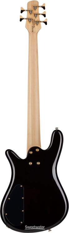 Spector Icon NS-5 5-string Electric Bass Guitar - Black Cherry Gloss