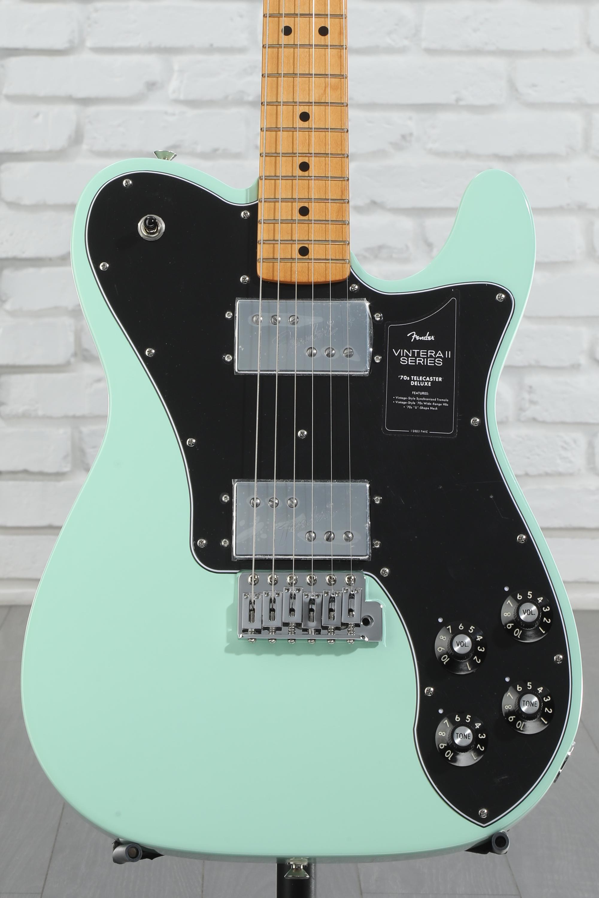Fender Vintera II '70s Telecaster Deluxe Electric Guitar - Surf