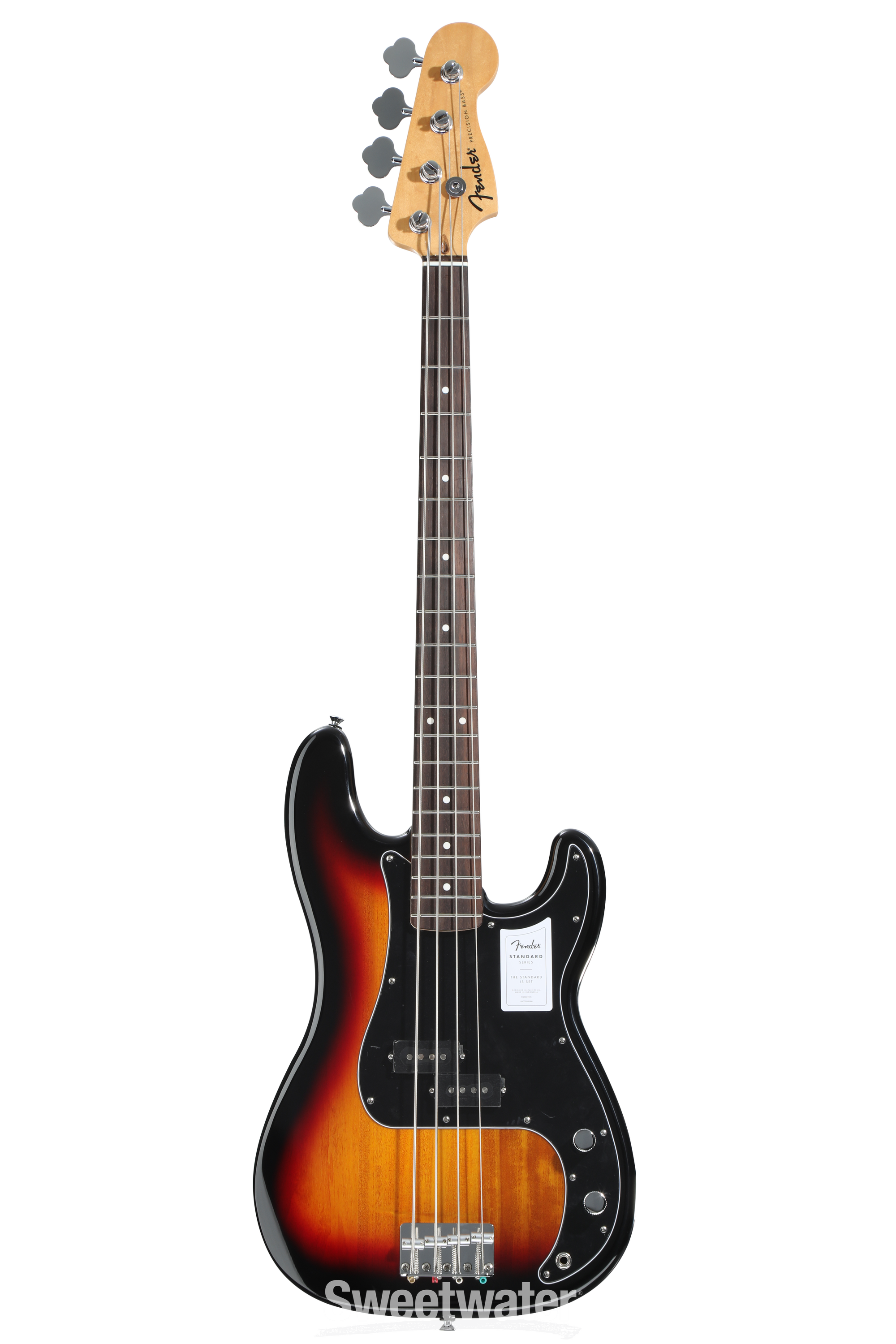 Fender Standard Precision Bass - 3-color Sunburst, Laurel