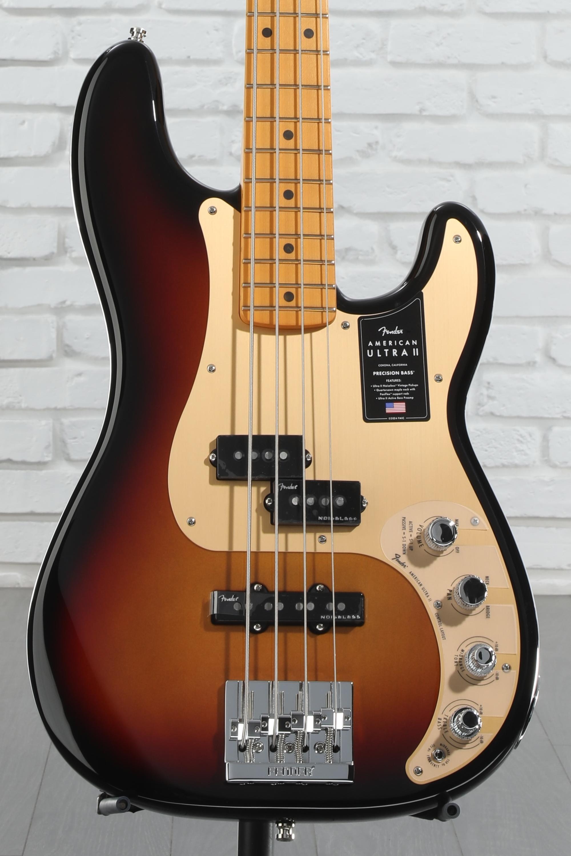今年も話題の Precision II Ultra American Fender Bass Ultraburst - ベース