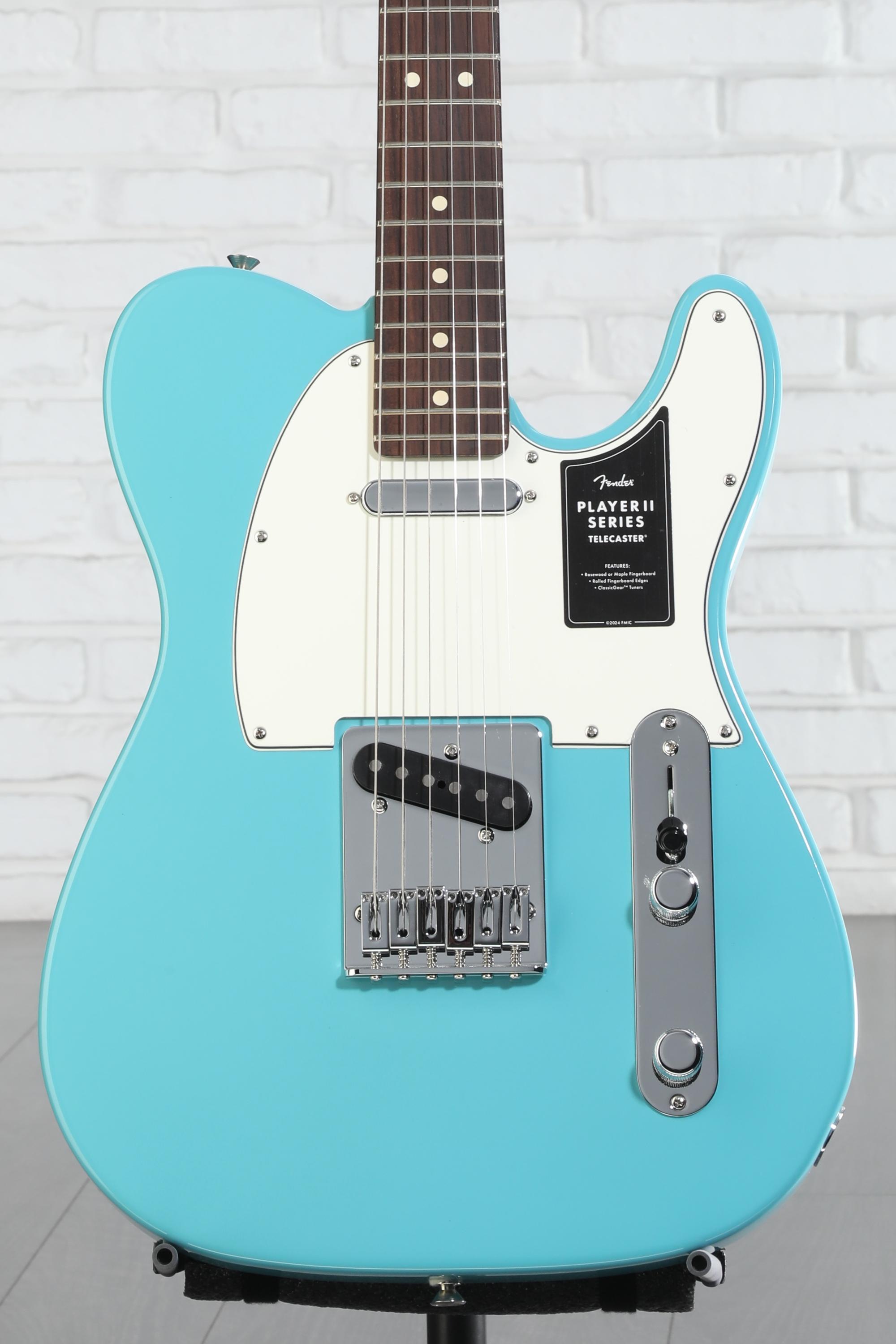 Fender Player II Telecaster Electric Guitar - Aquatone Blue with