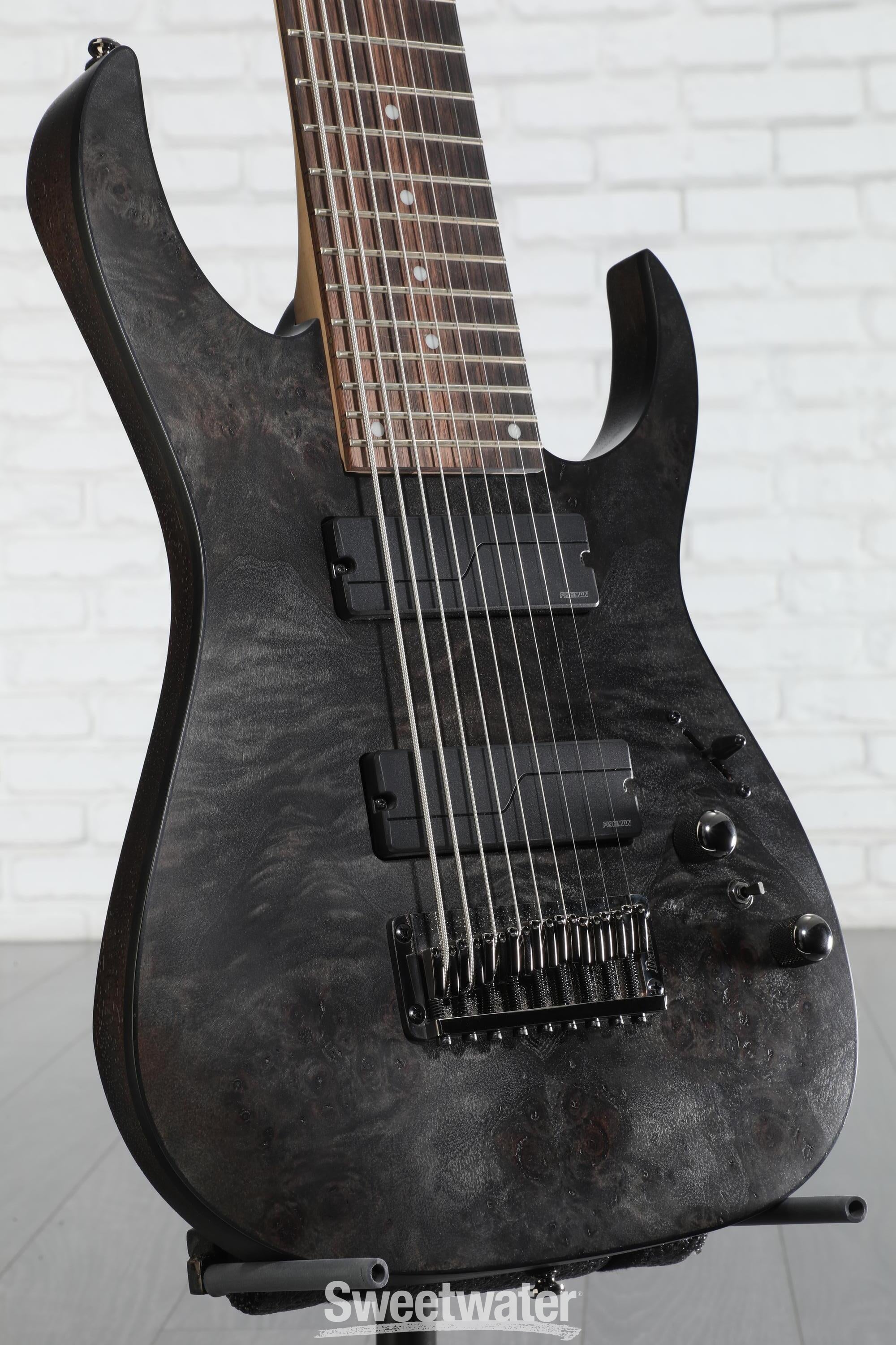 Ibanez Axe Design Lab RG9PB 9-string Electric Guitar - Transparent