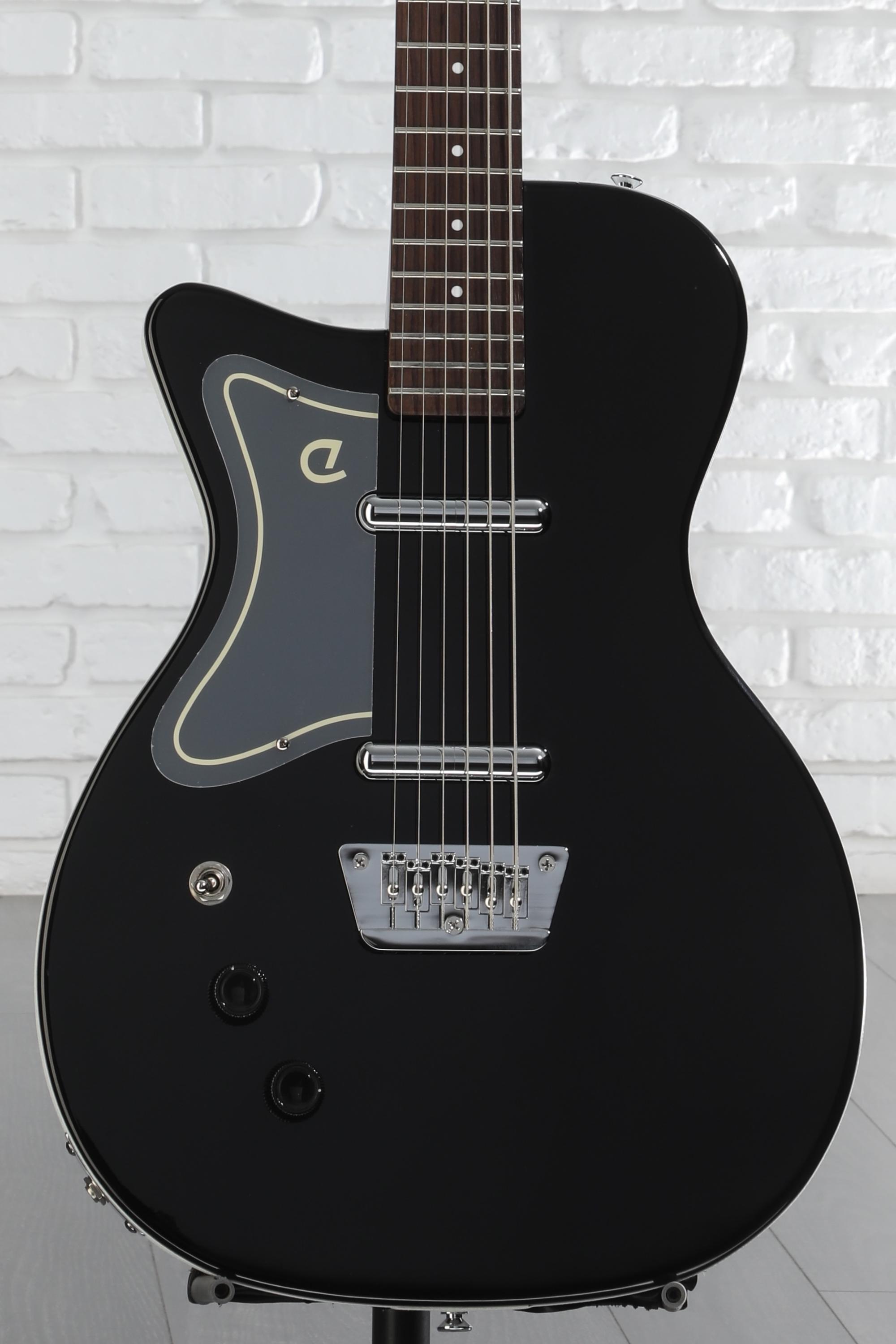Danelectro Baritone Left-handed Electric Guitar - Black