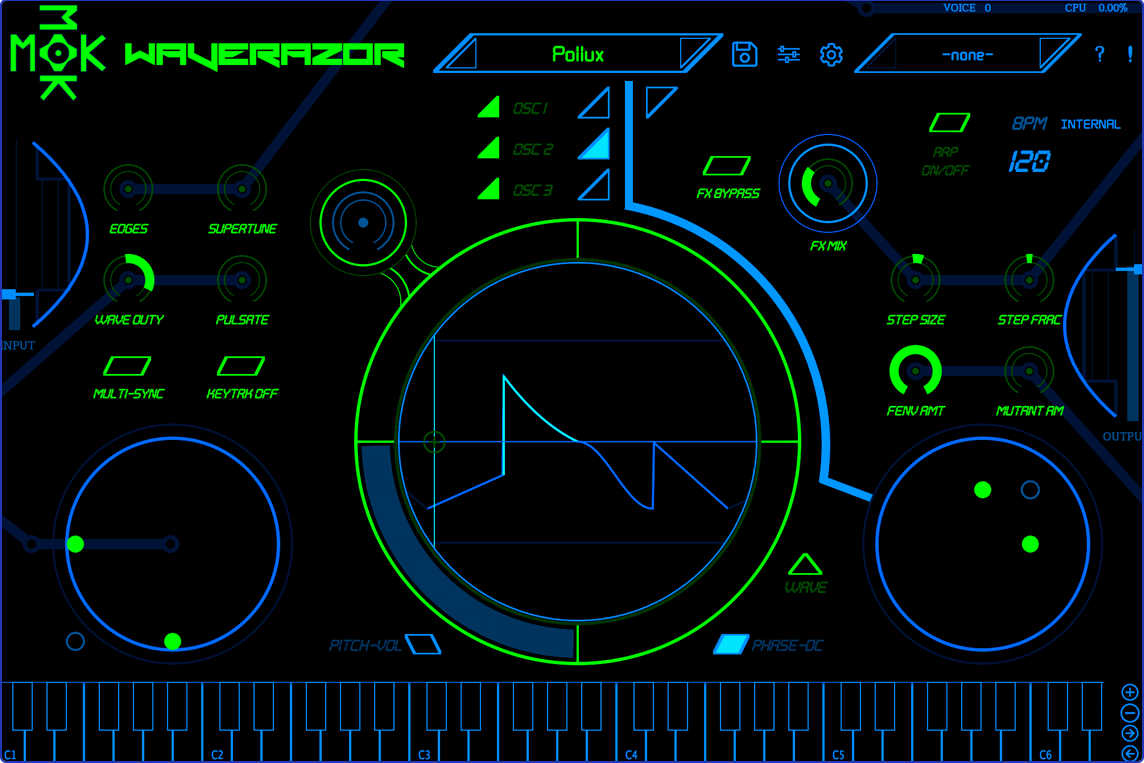Photo of Tracktion Waverazor Synthesizer Plug-in