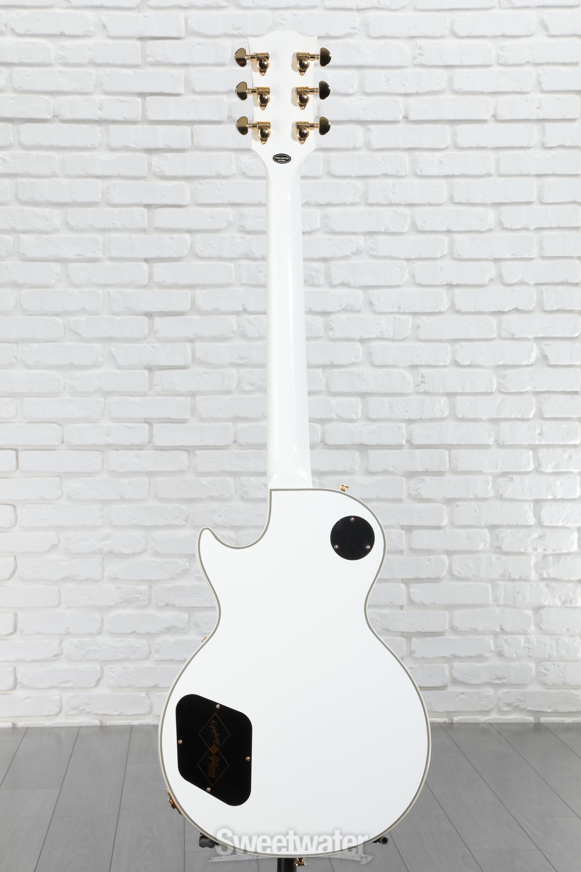 Epiphone Les Paul Custom Electric Guitar - Alpine White