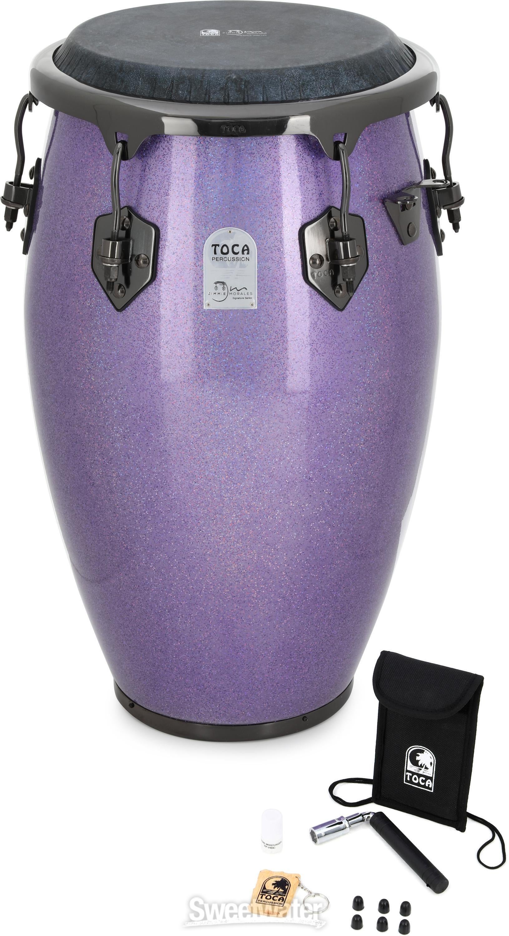 Toca Percussion Jimmie Morales Signature Series Tumba - Purple