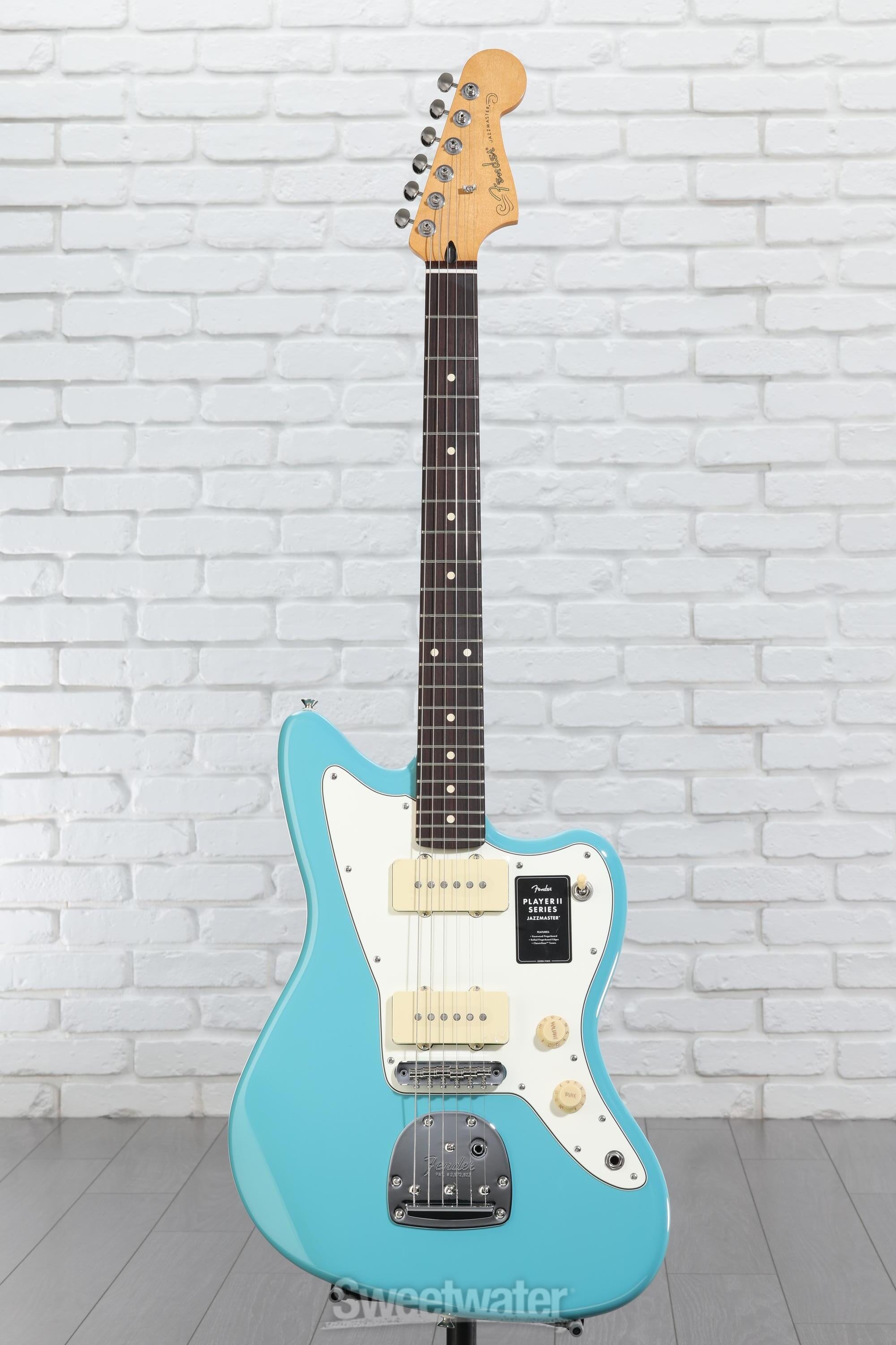 Fender Player II Jazzmaster Electric Guitar - Aquatone Blue Fender Player II Jazzmaster Electric Guitar - Aquatone Blue