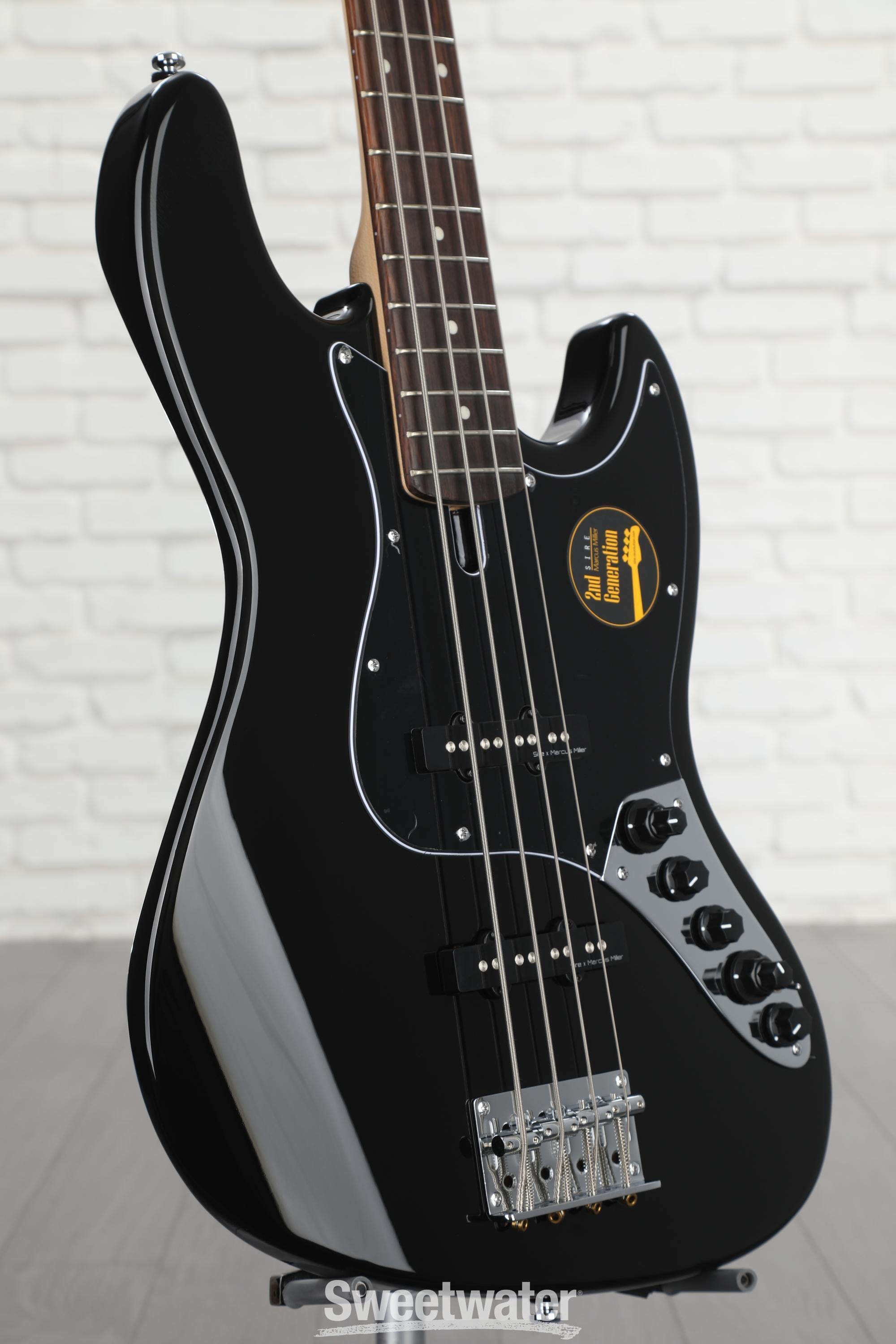 Sire Marcus Miller V3 4-string Bass Guitar - Black | Sweetwater