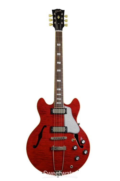 ギター Gibson ES-390 Gibson ES-390 Figured - Vintage Cherry | Sweetwater