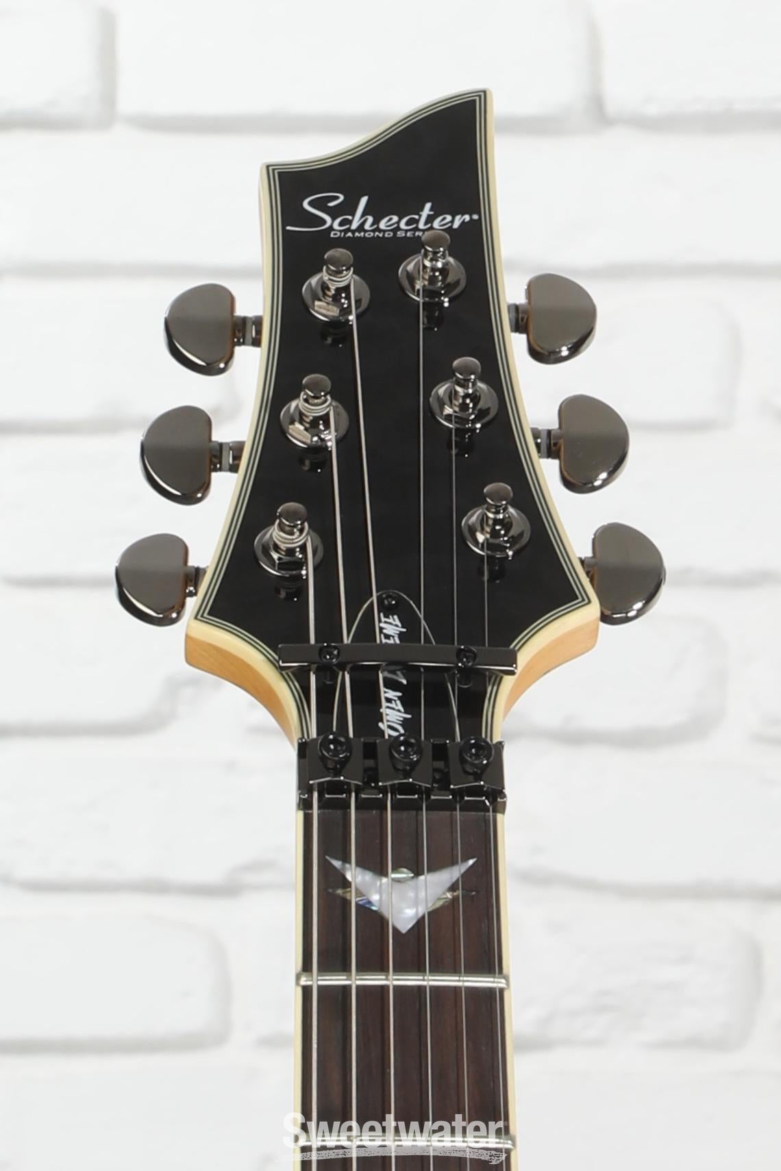 Schecter Omen Extreme-6 FR Electric Guitar - See-Thru Black