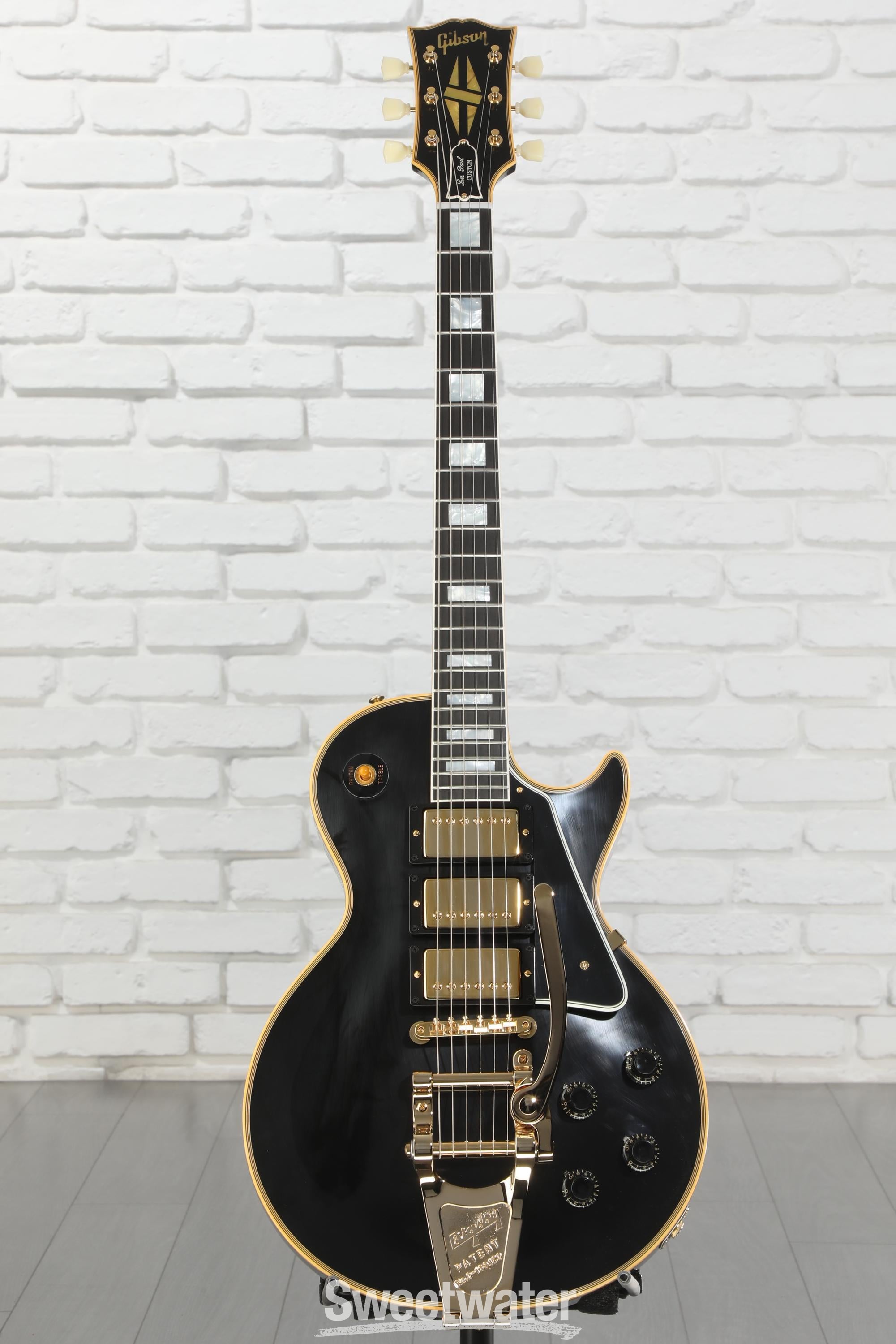 Gibson Custom 1957 Les Paul Custom Reissue Electric Guitar - Ebony