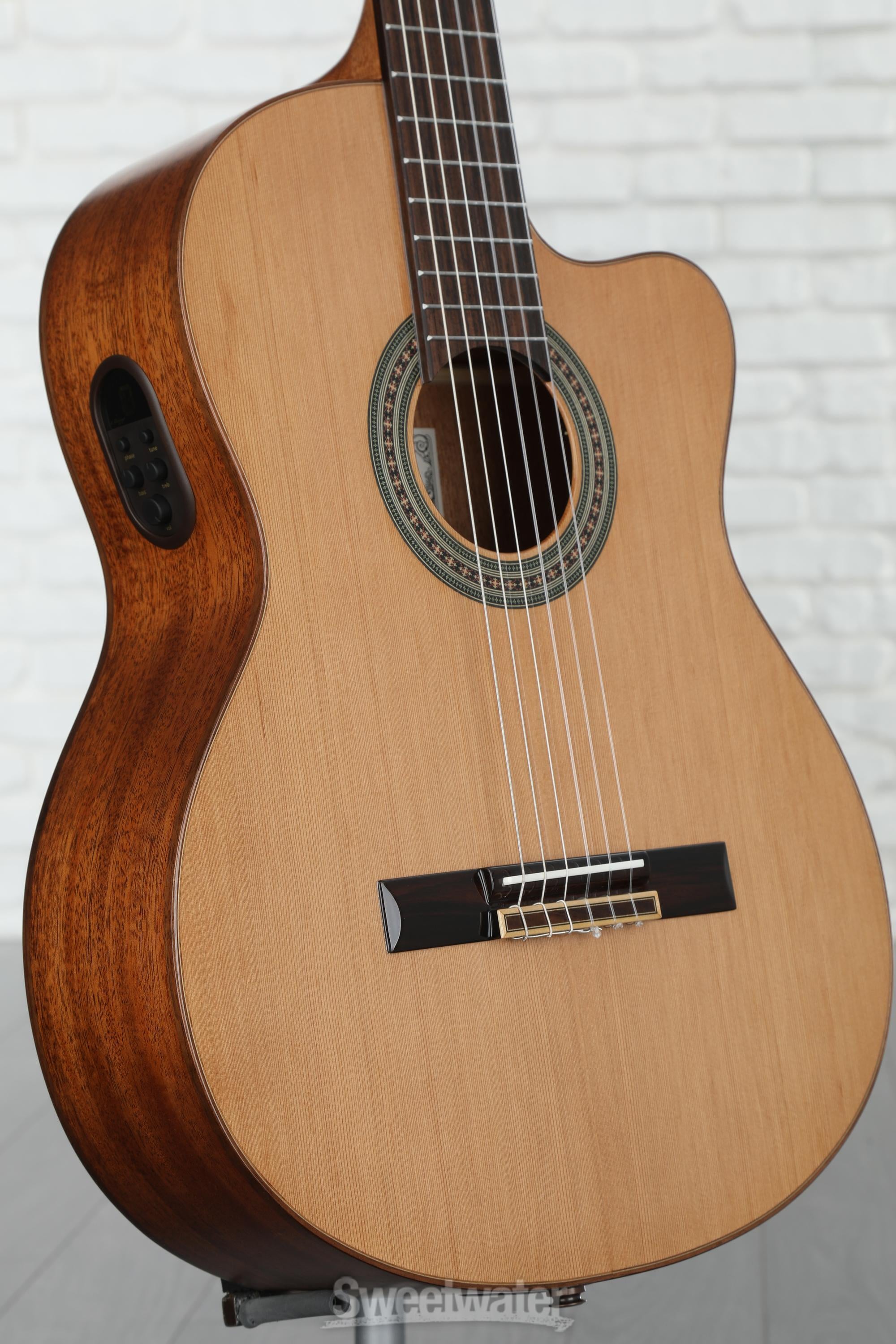 Photo of Alvarez AC65CE Artist Series Classical Acoustic-electric Guitar - Natural