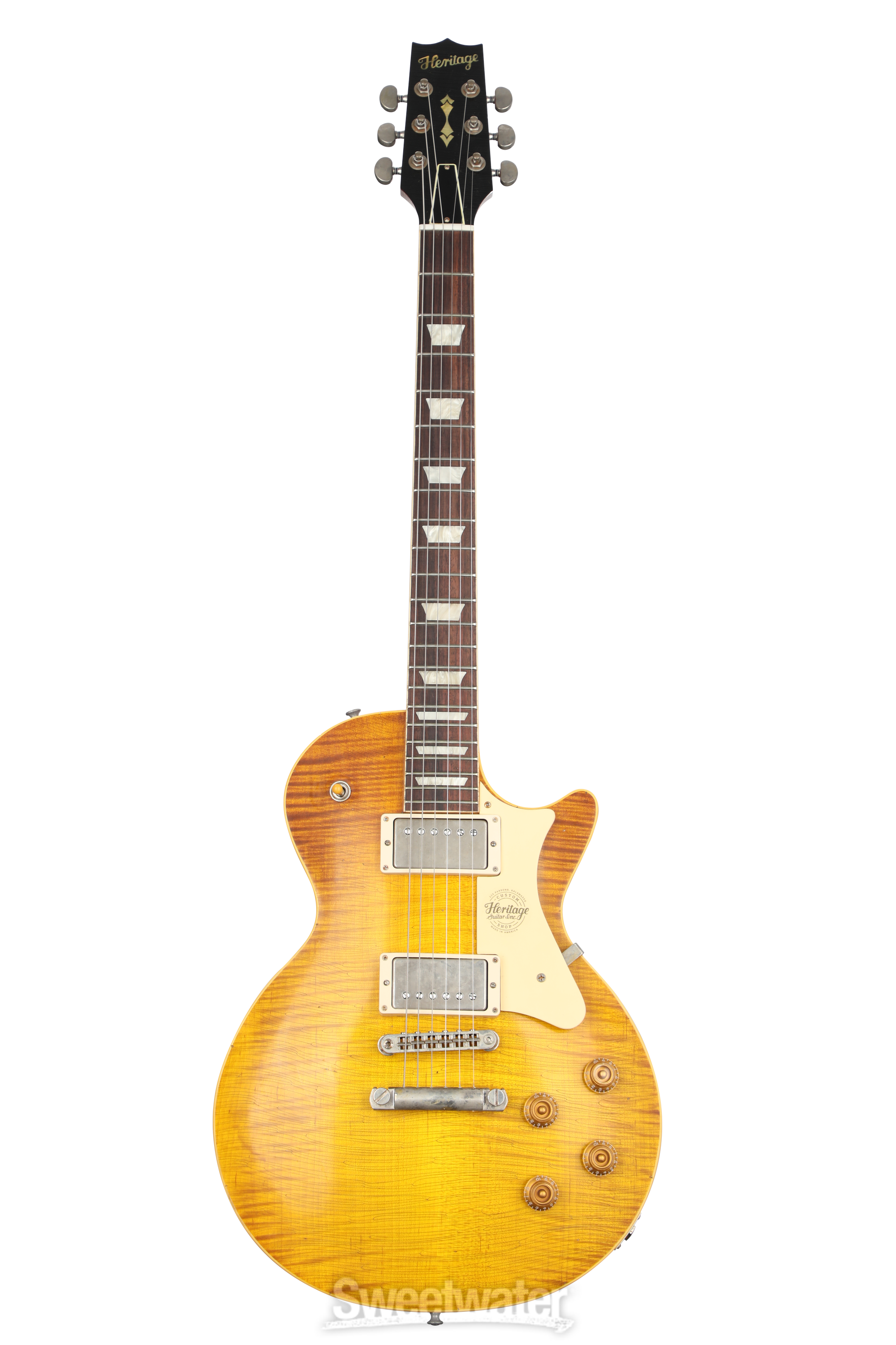ギター Heritage H-150 DLT Dirty Lemon Burst Heritage Artisan Aged Custom Core H-150 - Dirty Lemon Burst