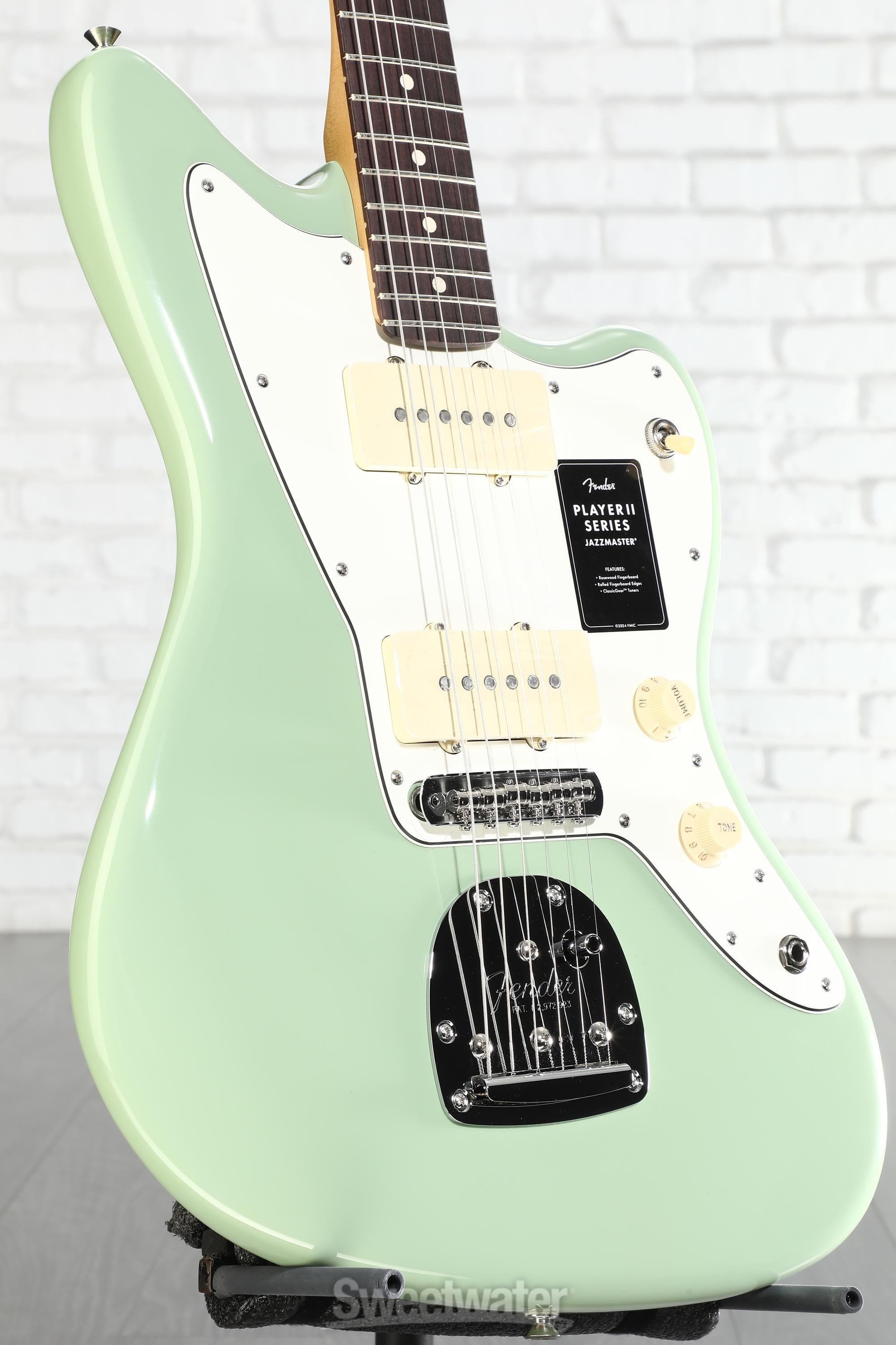 大幅値下げ！！FENDER Player Jazzmaster Fender Player II Jazzmaster Electric Guitar - Birch Green | Sweetwater