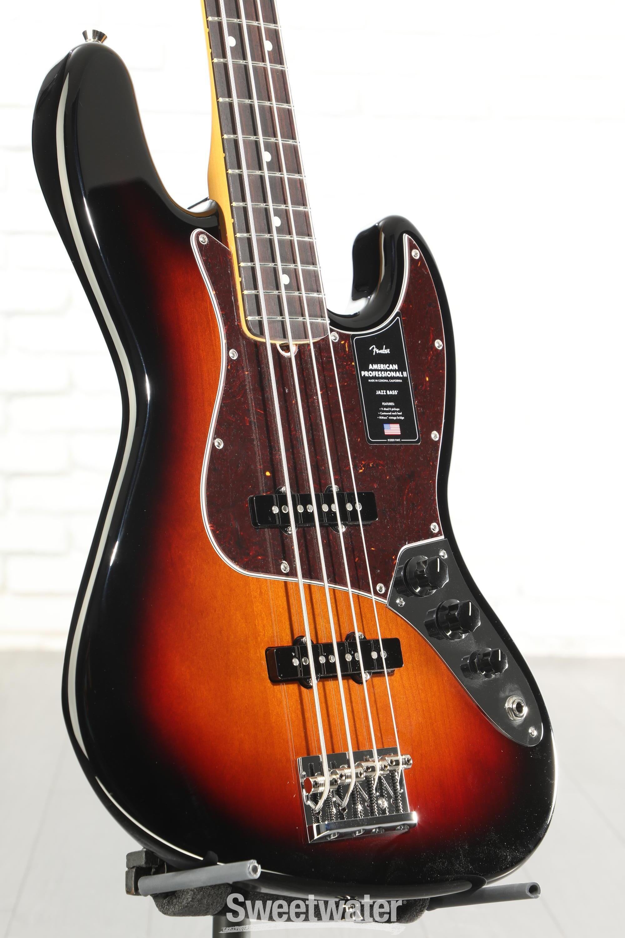 Fender American Professional II Jazz Bass - 3 Color Sunburst with