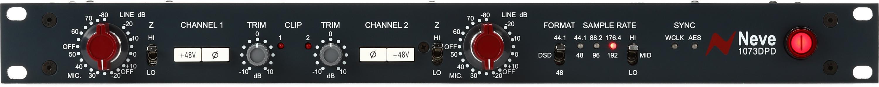 Neve 1073 DPD 2-channel Microphone Preamp - Digital Outputs