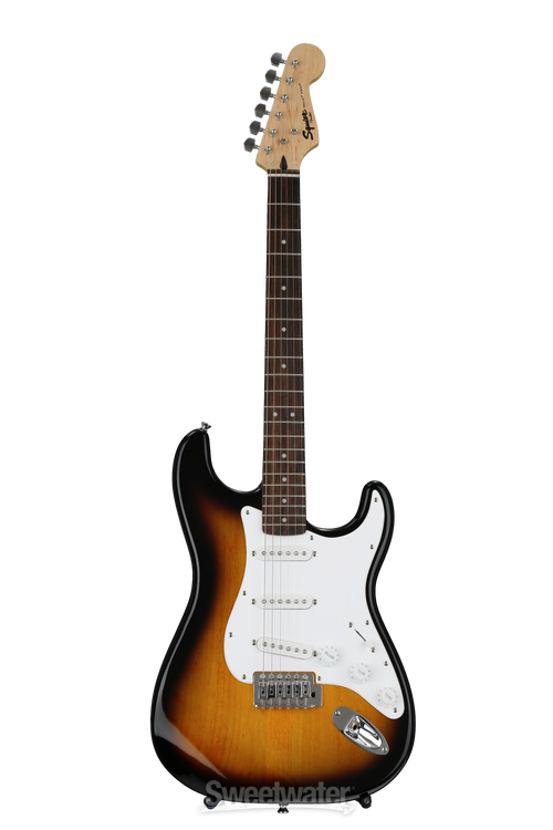 Squier bullet deals strat sunburst